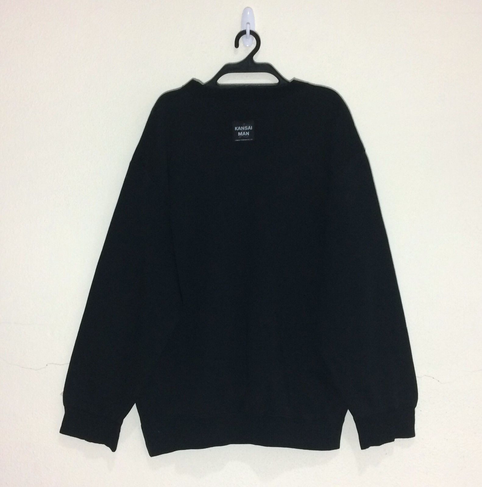 Japanese Brand Vintage Kansai Man Company Full Print Crewneck Black Size US M / EU 48-50 / 2 - 3 Thumbnail