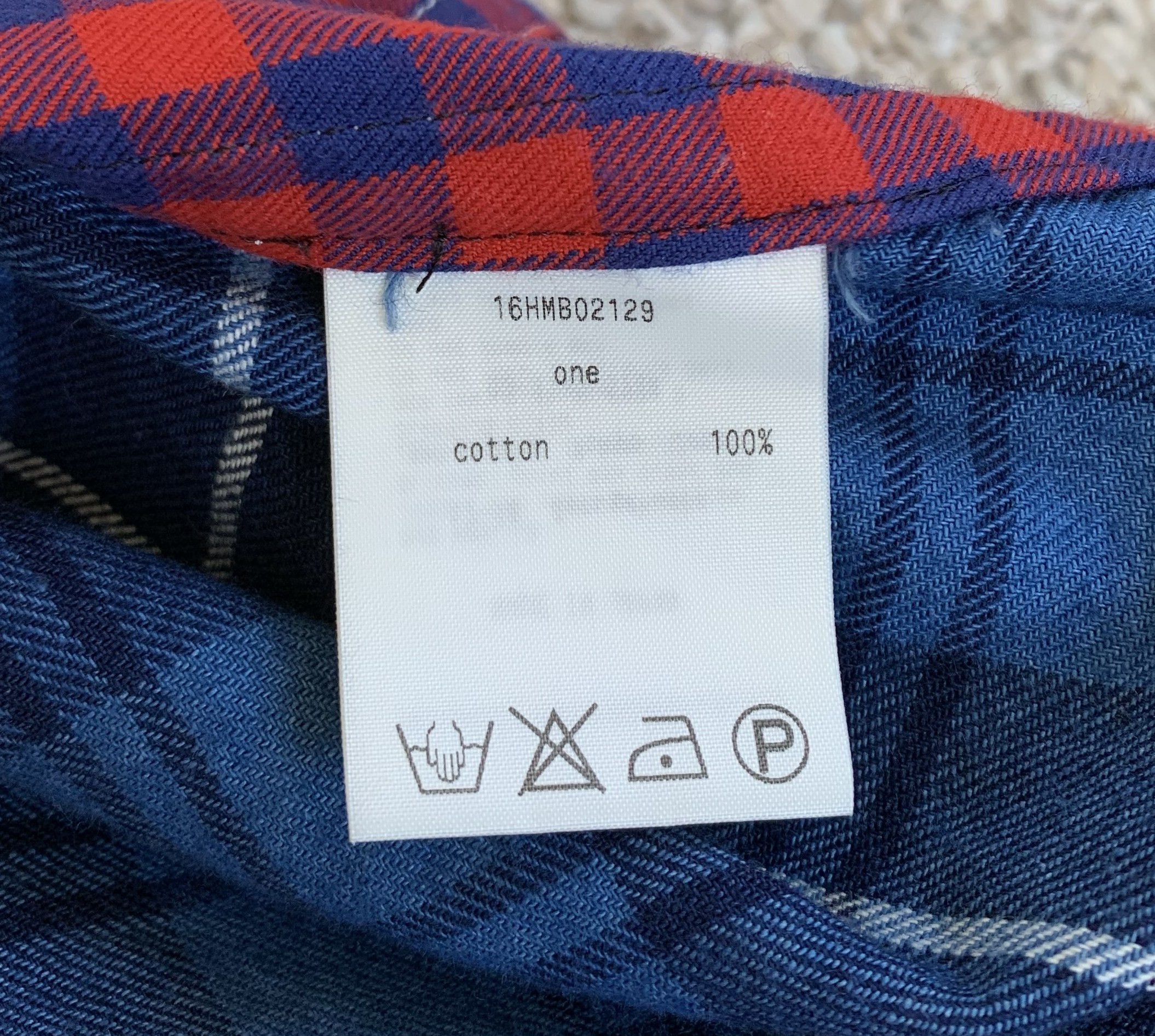 Nozomi Ishiguro Nozomi Ishiguro Oversized Patchwork Flannel Size US XL / EU 56 / 4 - 6 Thumbnail