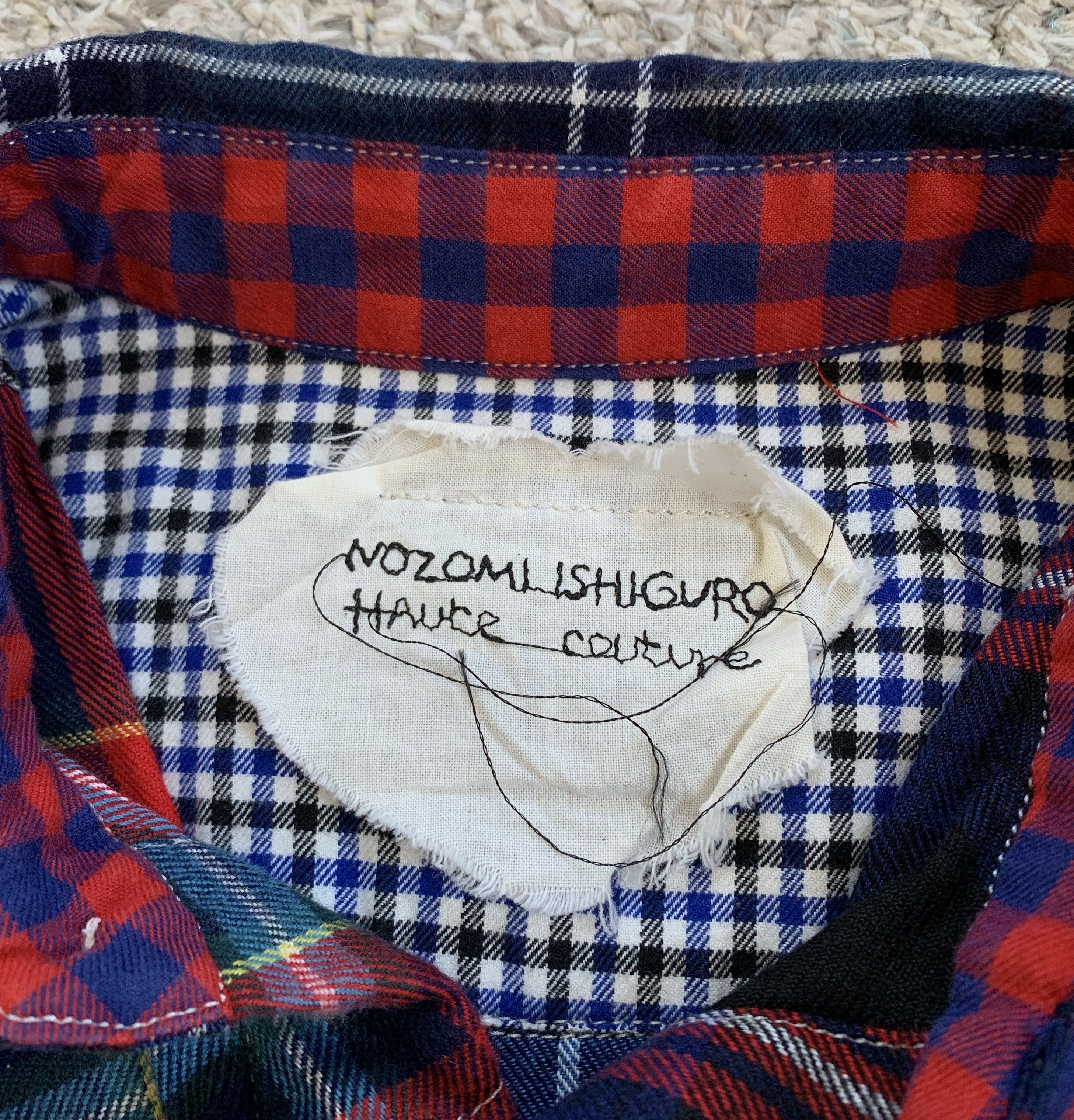Nozomi Ishiguro Nozomi Ishiguro Oversized Patchwork Flannel Size US XL / EU 56 / 4 - 3 Thumbnail