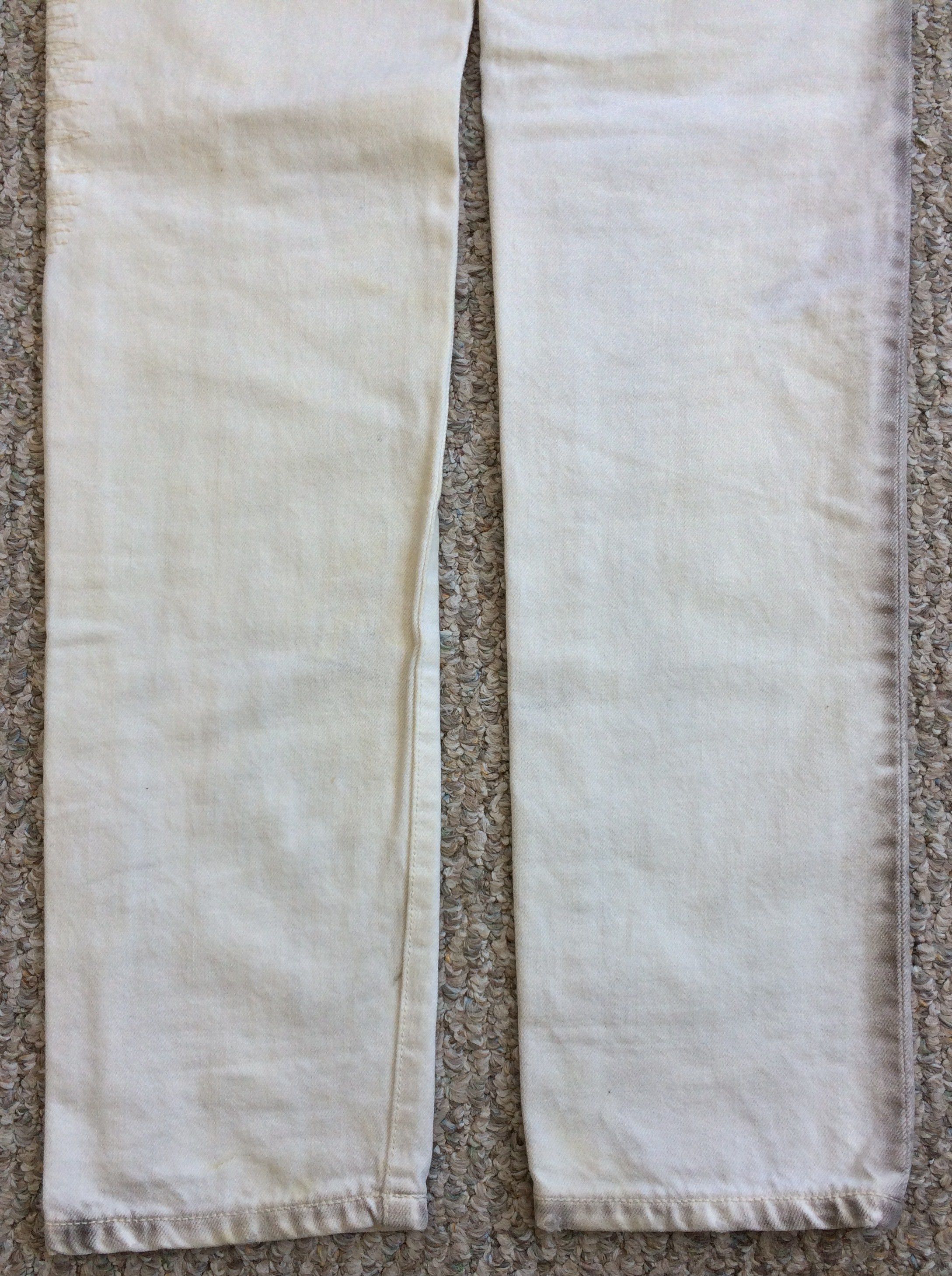 Nozomi Ishiguro Nozomi Ishiguro Distressed White Denim Size US 30 / EU 46 - 8 Thumbnail