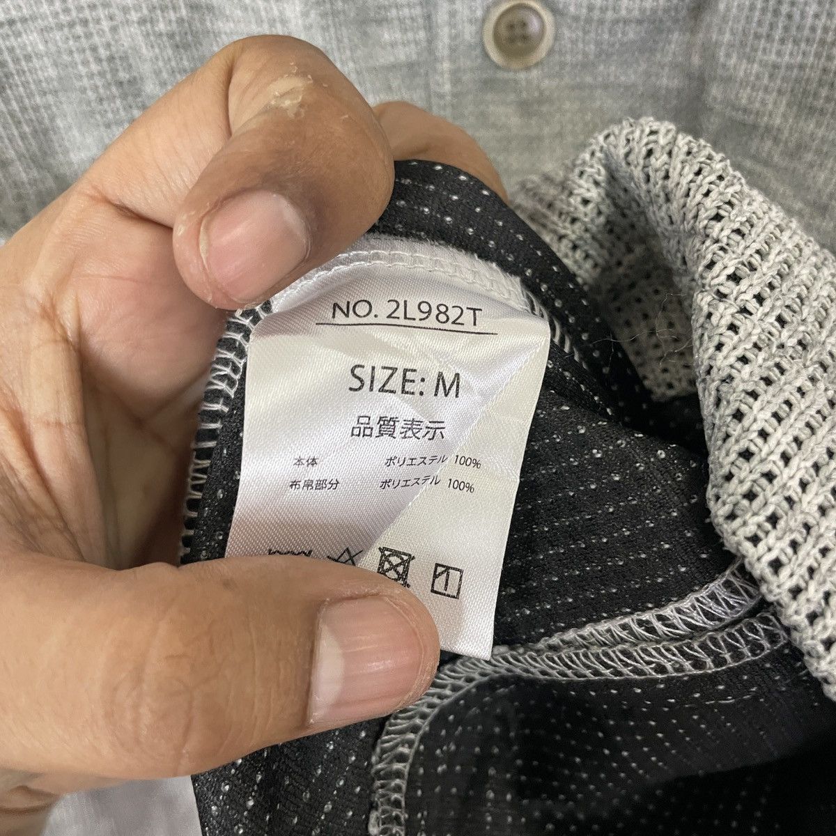 Kansai Yamamoto Rare‼️Vintage Kansai Yamamoto Homme Button Ups Shirt Size US M / EU 48-50 / 2 - 6 Thumbnail