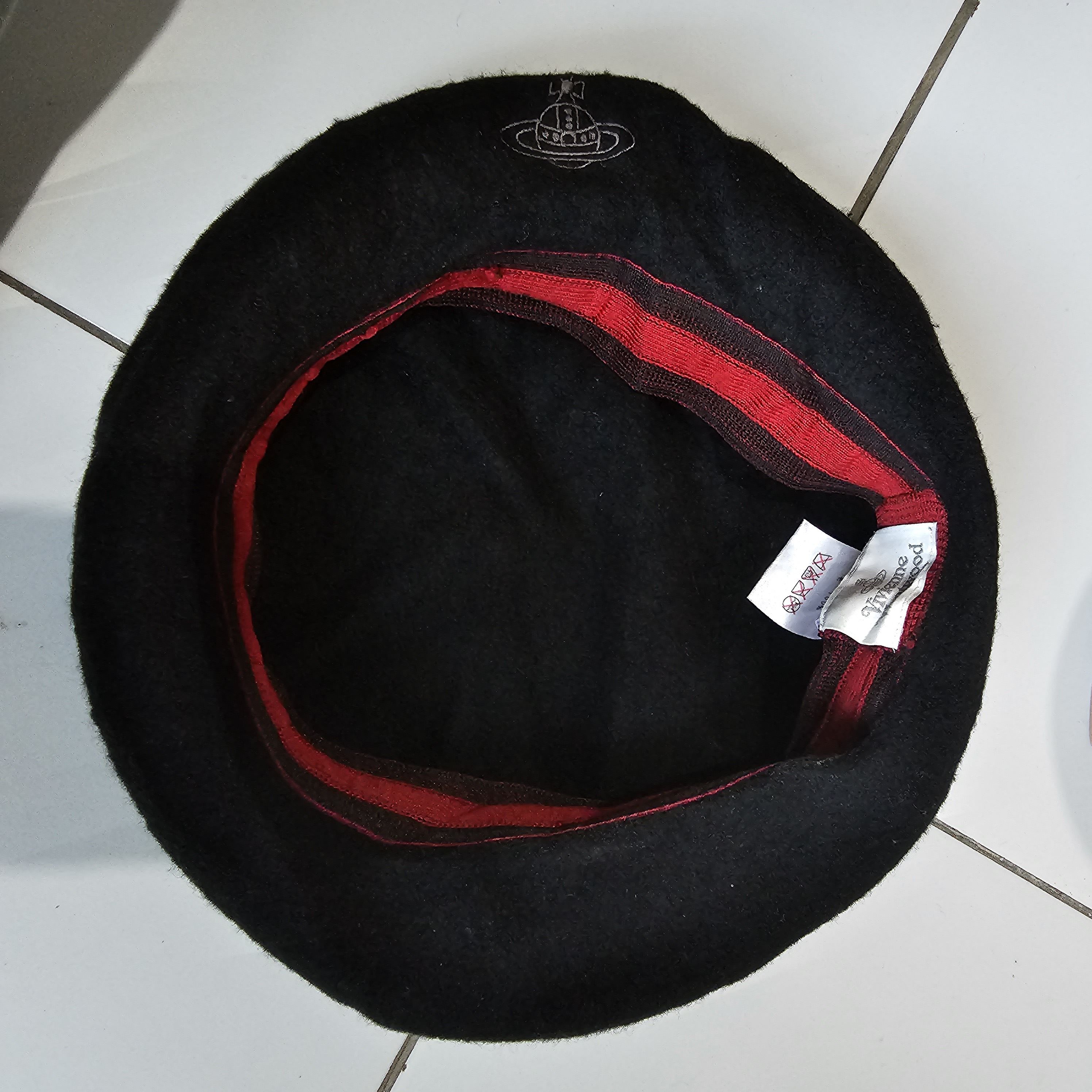 Vivienne Westwood Vintage Vivienne Westwood Wool Beret Hat Size ONE SIZE - 3 Thumbnail