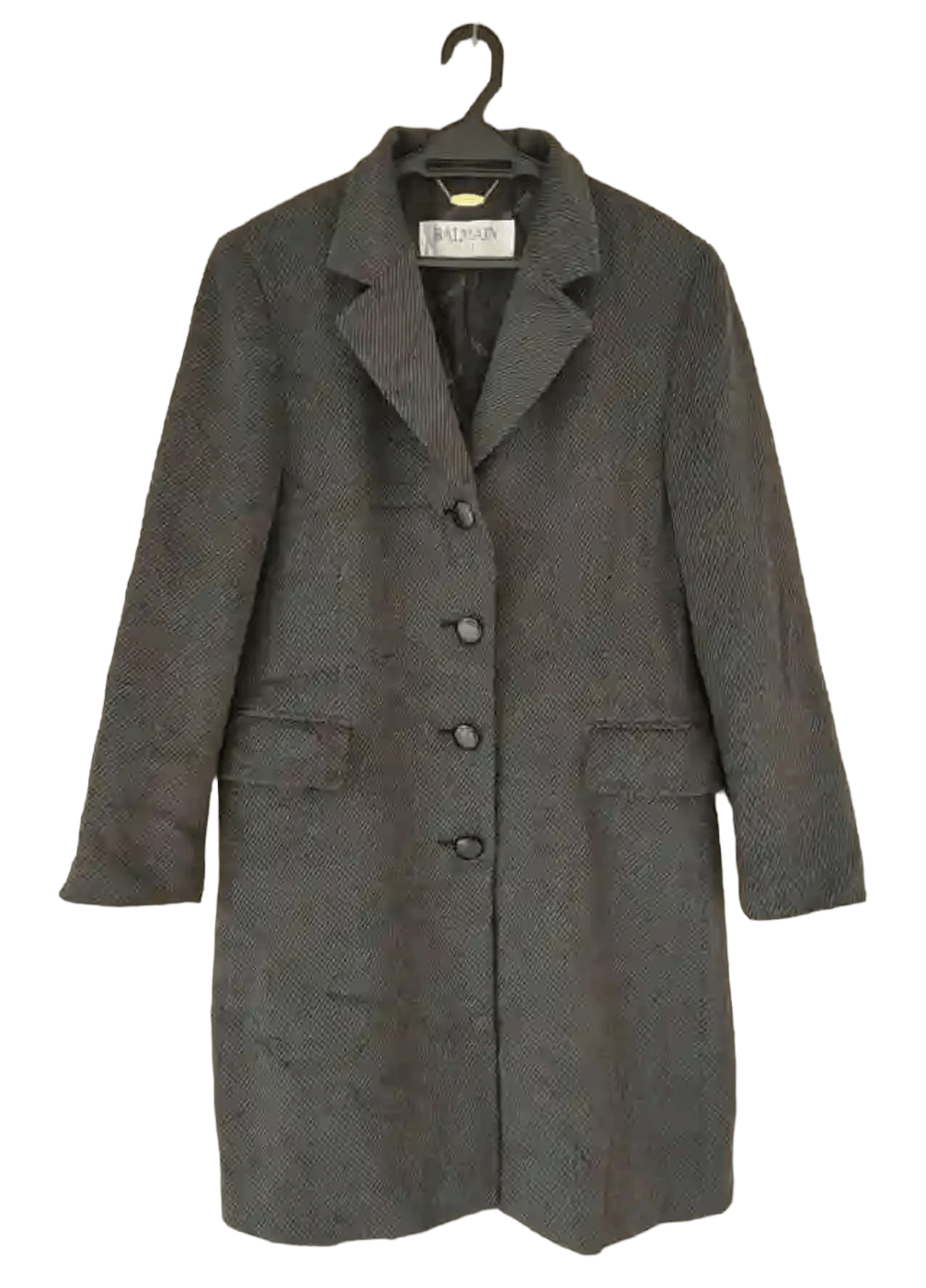 レザージャケット・コート BALMAIN BELTED 4 POKETS FITTED LAMBSKIN JACKET Balmain Belted 4 Pokets Fitted Lambskin Jacket Clothing In