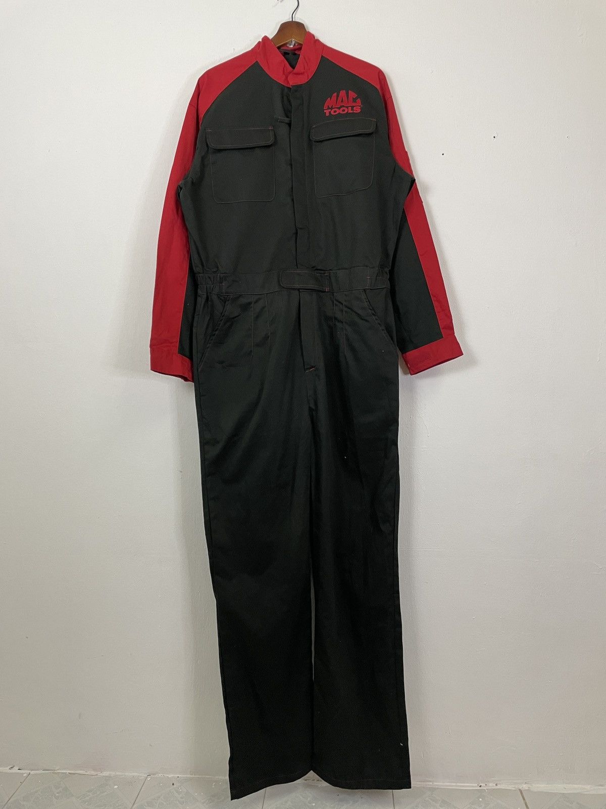 Other Vintage Mac Tools Racing Big Logo Jumpsuit Overall Size US 38 / EU 54 - 7 Thumbnail