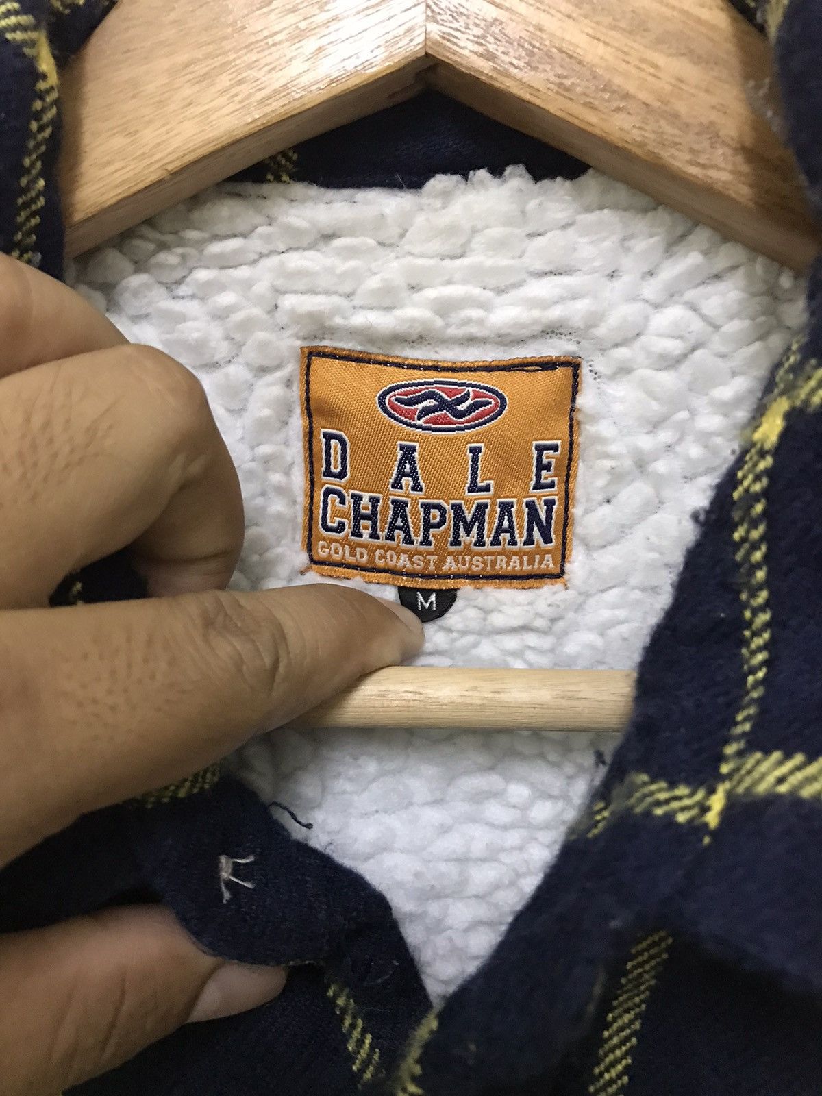 Vintage Vintage Dale Chapman Flannel Sherpa Jacket Size US M / EU 48-50 / 2 - 6 Thumbnail