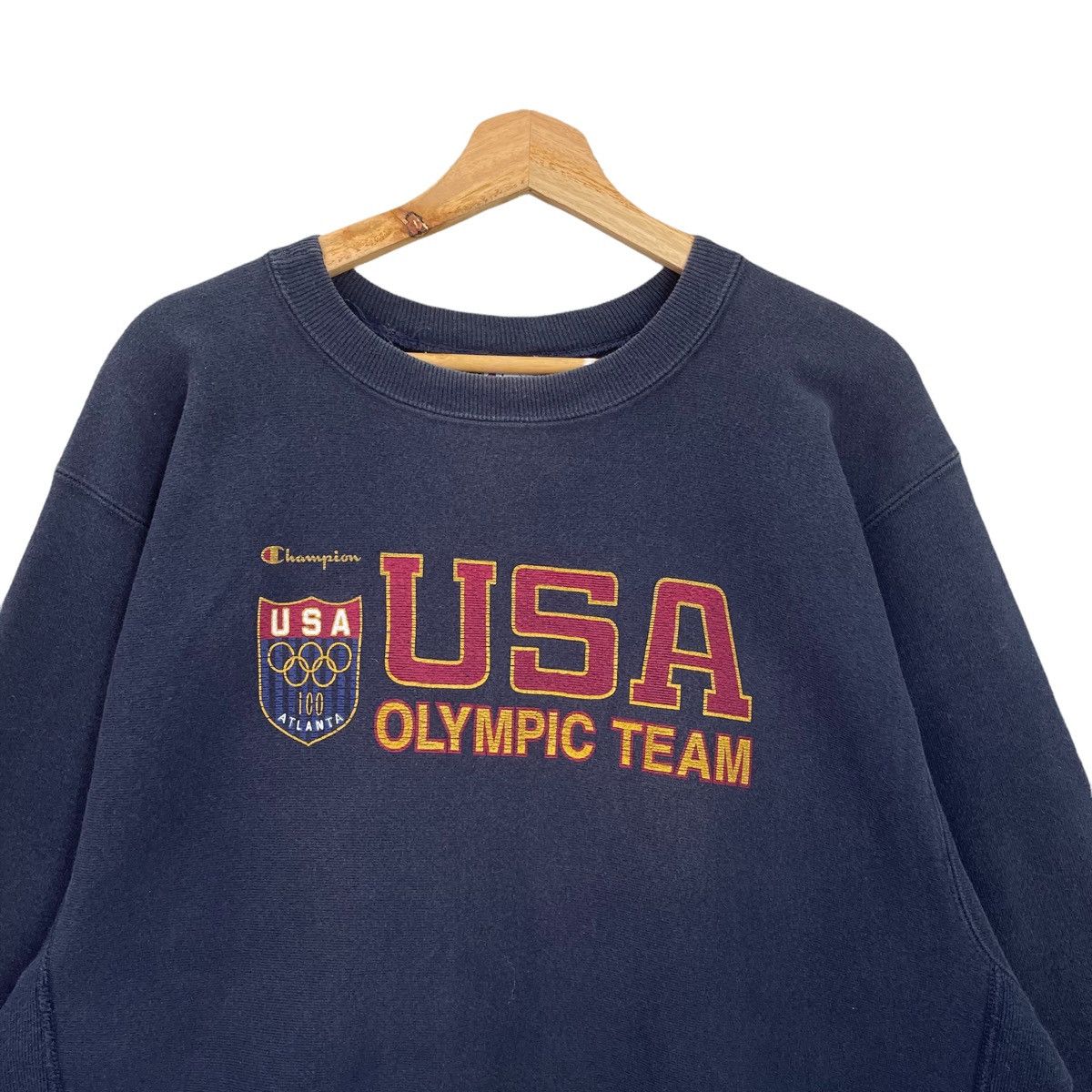 90s Champion Reverse Weave USA Olympic Team Sweatshirt