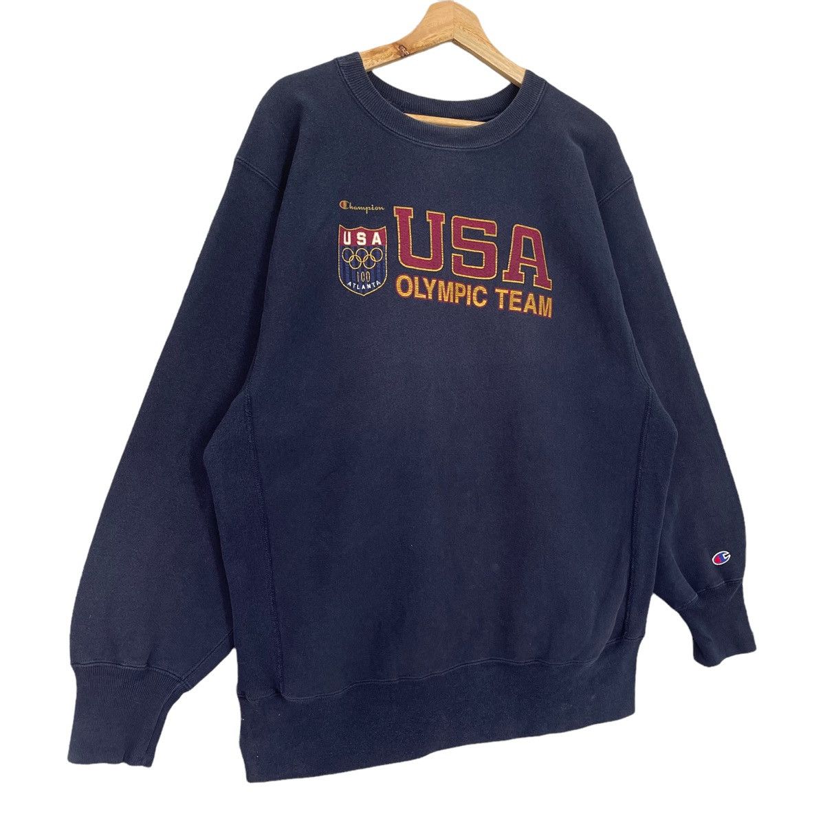 90s Champion Reverse Weave USA Olympic Team Sweatshirt