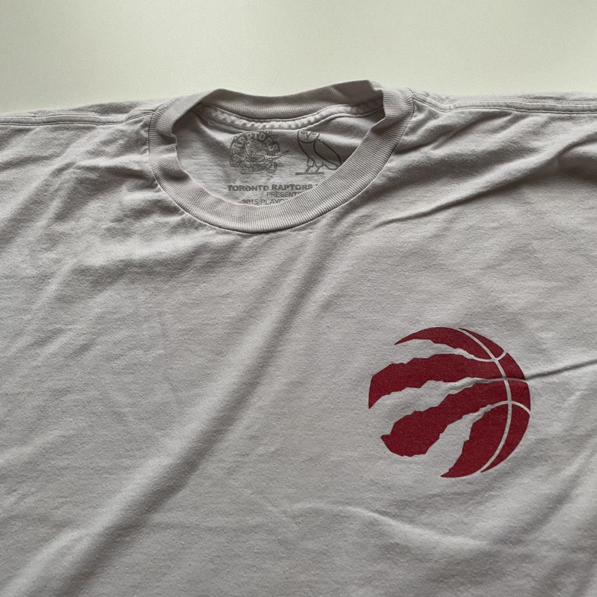 NBA Vintage 2000s OVO Toronto Raptors Drake Night T Shirt Size US XL / EU 56 / 4 - 4 Thumbnail
