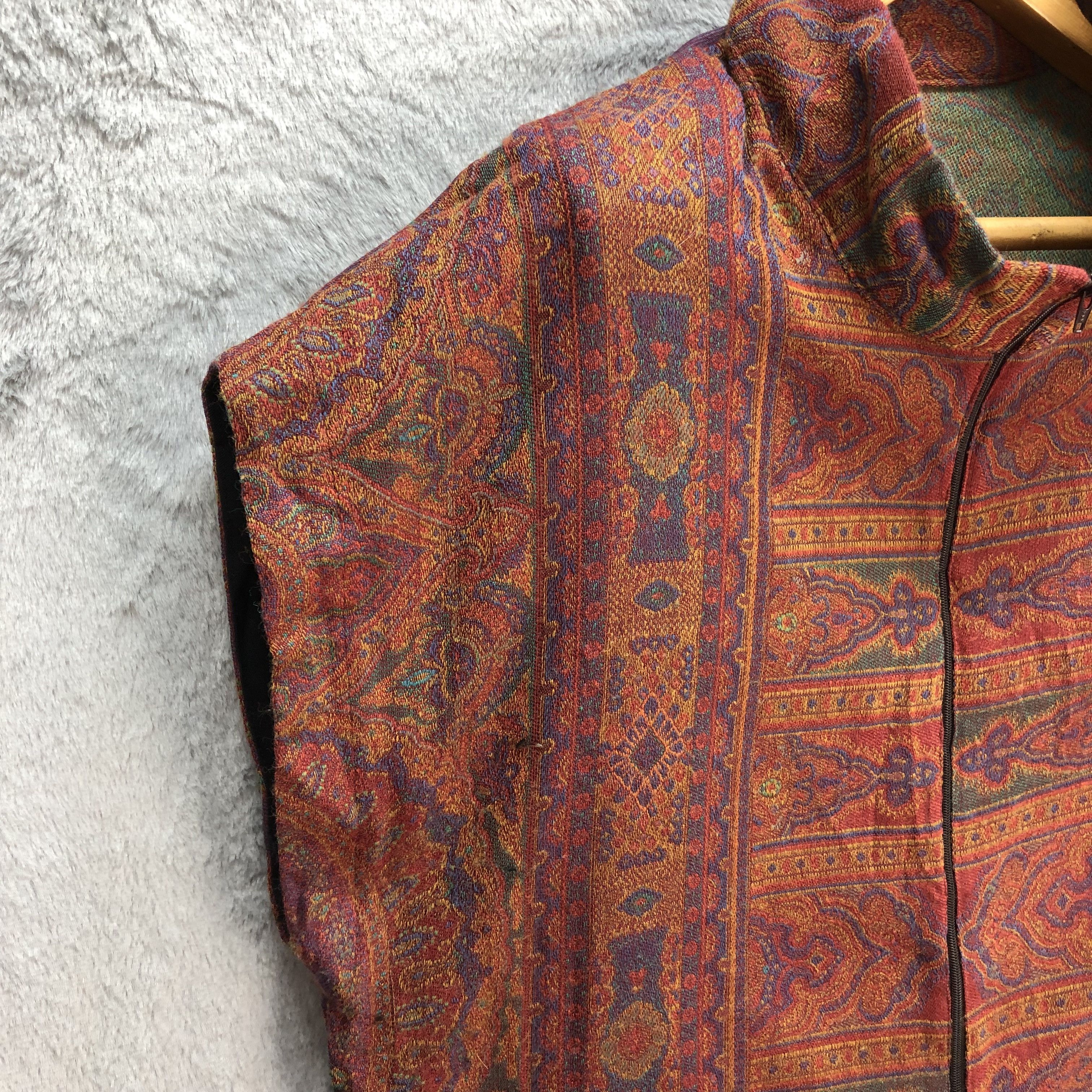 Japanese Brand Kinloch Anderson Native Design Sleeveless Shirt #5950-215 Size L / US 10 / IT 46 - 5 Thumbnail