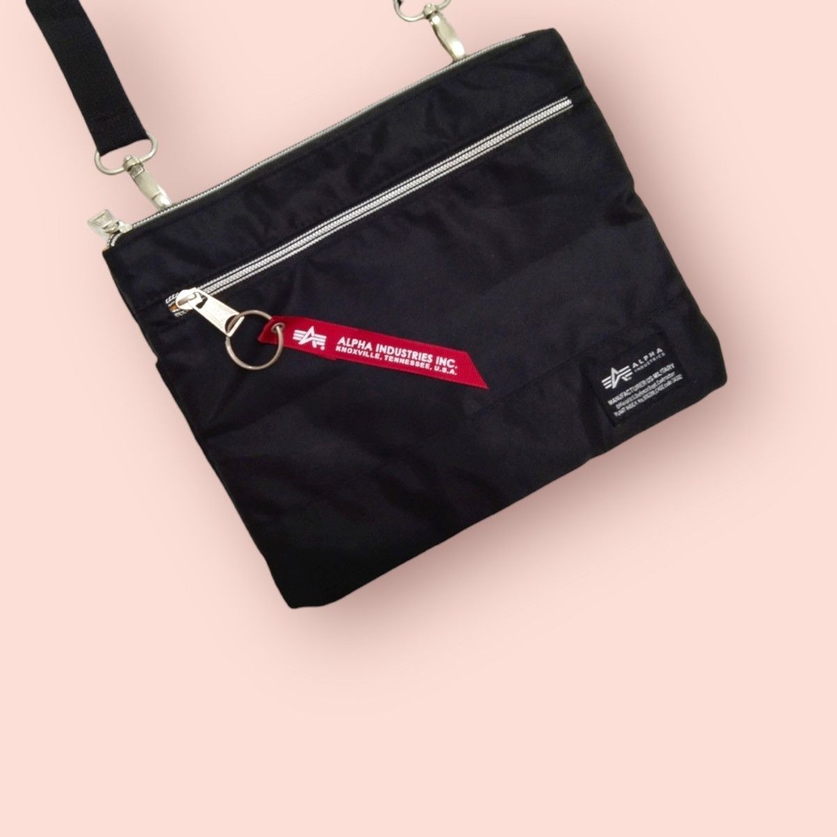 Alpha Industries × Edition Japan ALPHA INDUSTRIES MINI SLIM SHOULDER CROSSBODY SLING Size ONE SIZE - 11 Thumbnail