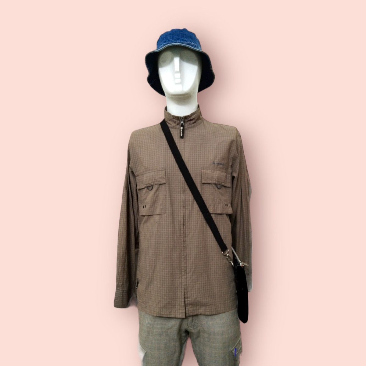 Alpha Industries × Edition Japan ALPHA INDUSTRIES MINI SLIM SHOULDER CROSSBODY SLING Size ONE SIZE - 5 Thumbnail