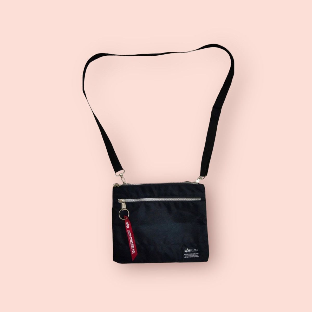 Alpha Industries × Edition Japan ALPHA INDUSTRIES MINI SLIM SHOULDER CROSSBODY SLING Size ONE SIZE - 9 Thumbnail