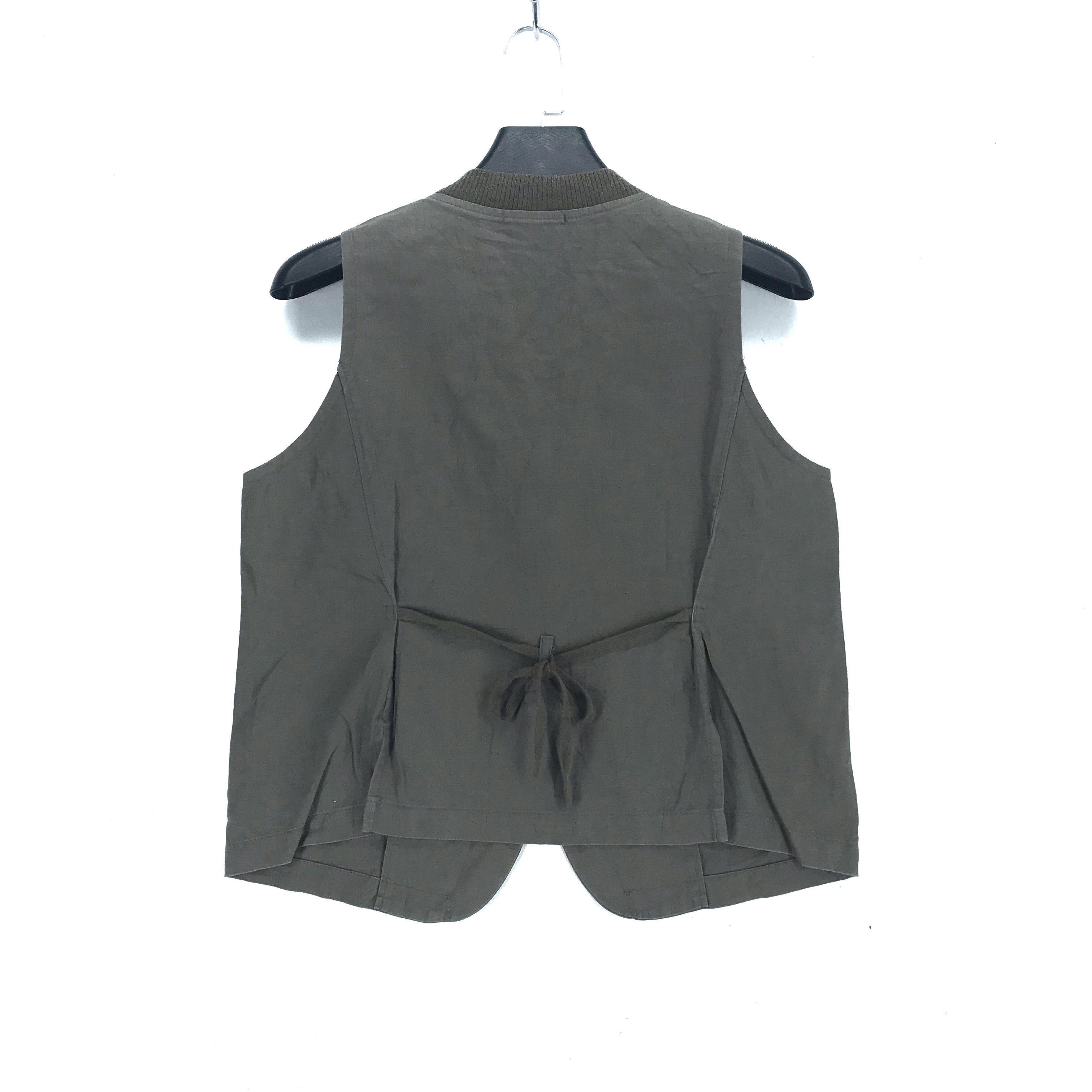 Yohji Yamamoto YS For Living Vest #2184-85 Size US S / EU 44-46 / 1 - 8 Thumbnail