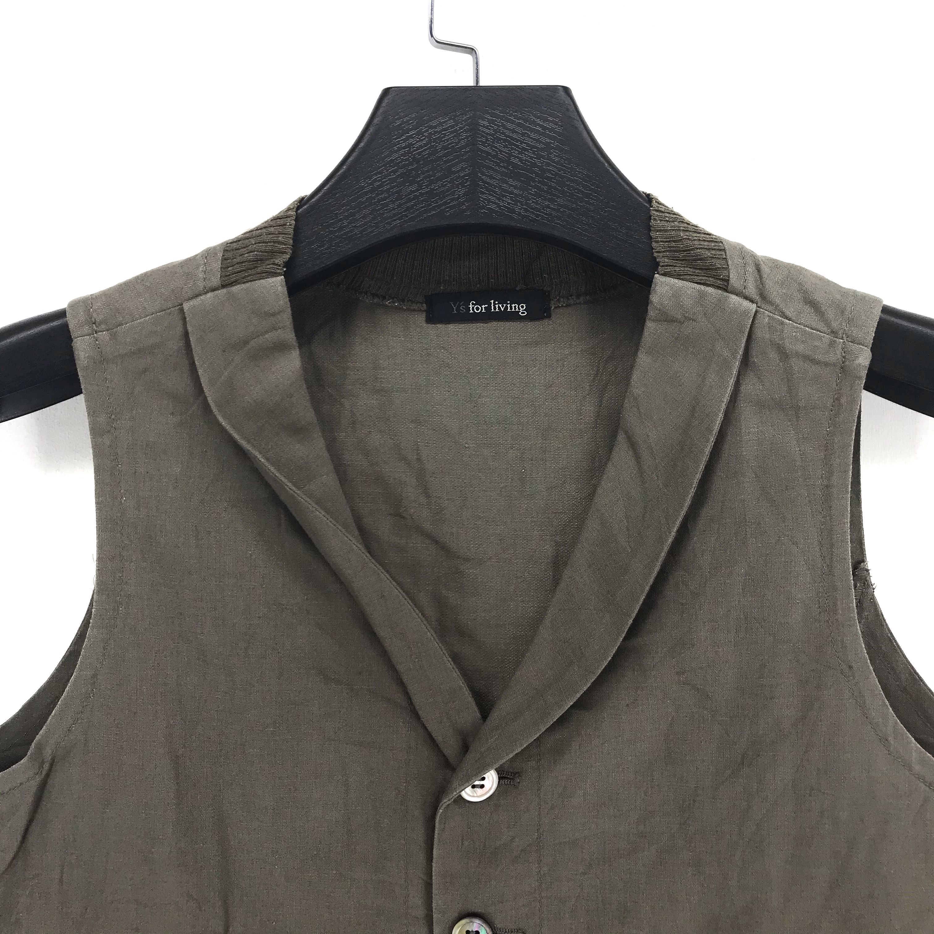 Yohji Yamamoto YS For Living Vest #2184-85 Size US S / EU 44-46 / 1 - 2 Thumbnail