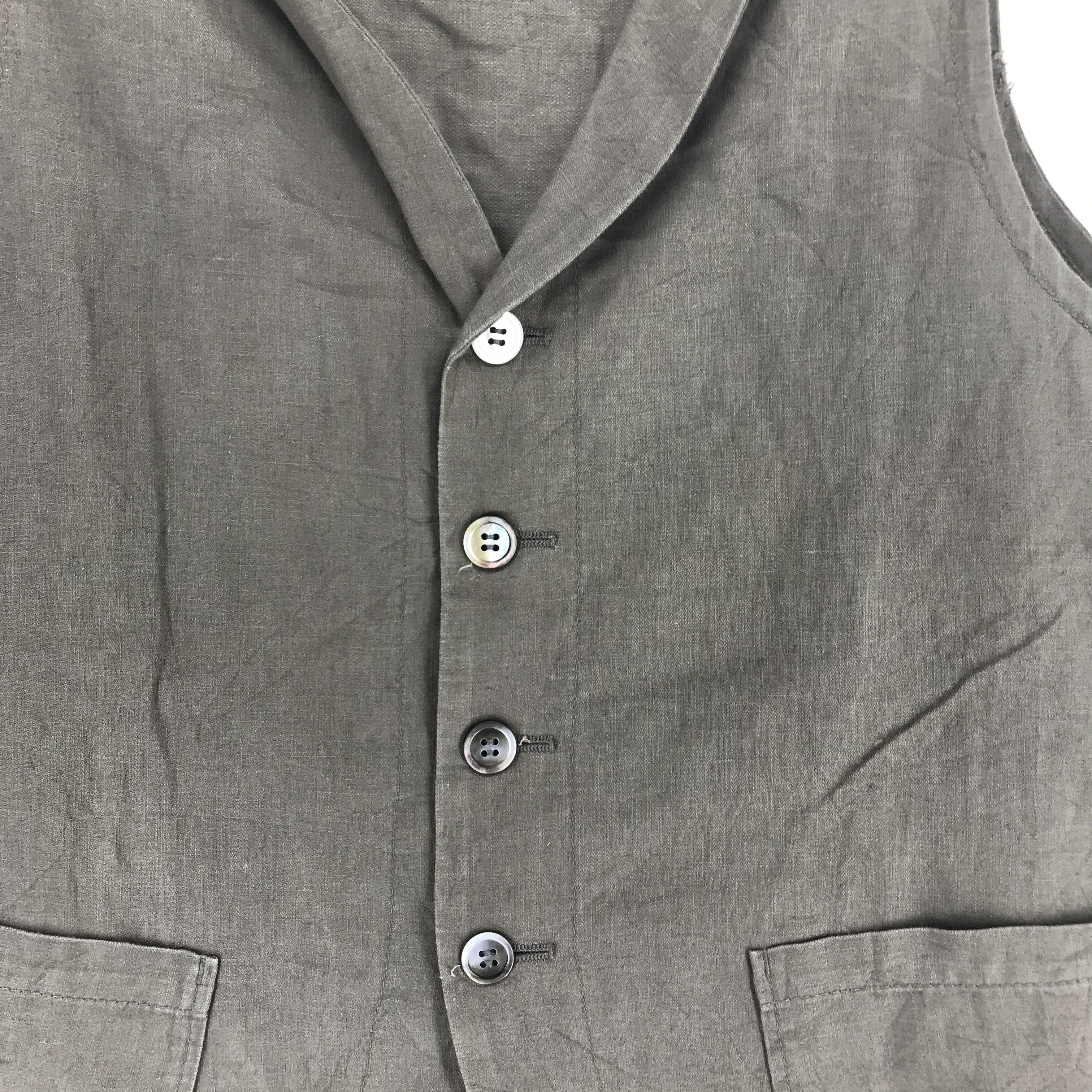 Yohji Yamamoto YS For Living Vest #2184-85 Size US S / EU 44-46 / 1 - 3 Thumbnail