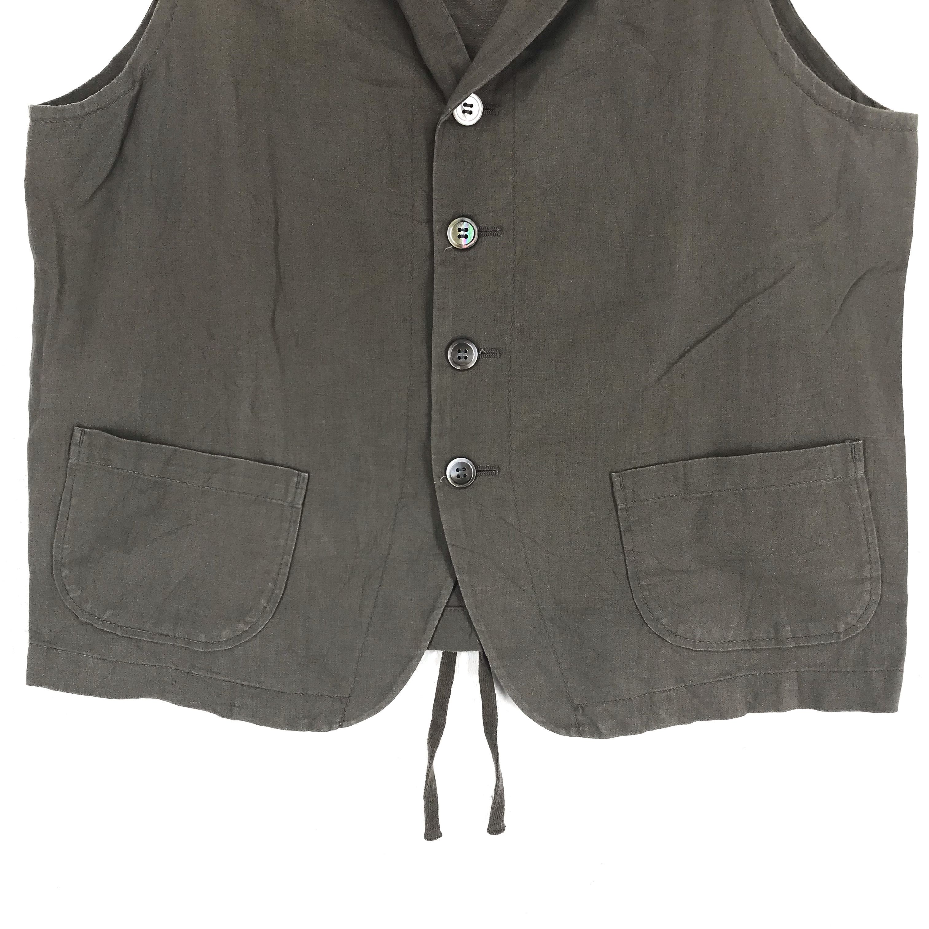Yohji Yamamoto YS For Living Vest #2184-85 Size US S / EU 44-46 / 1 - 4 Thumbnail