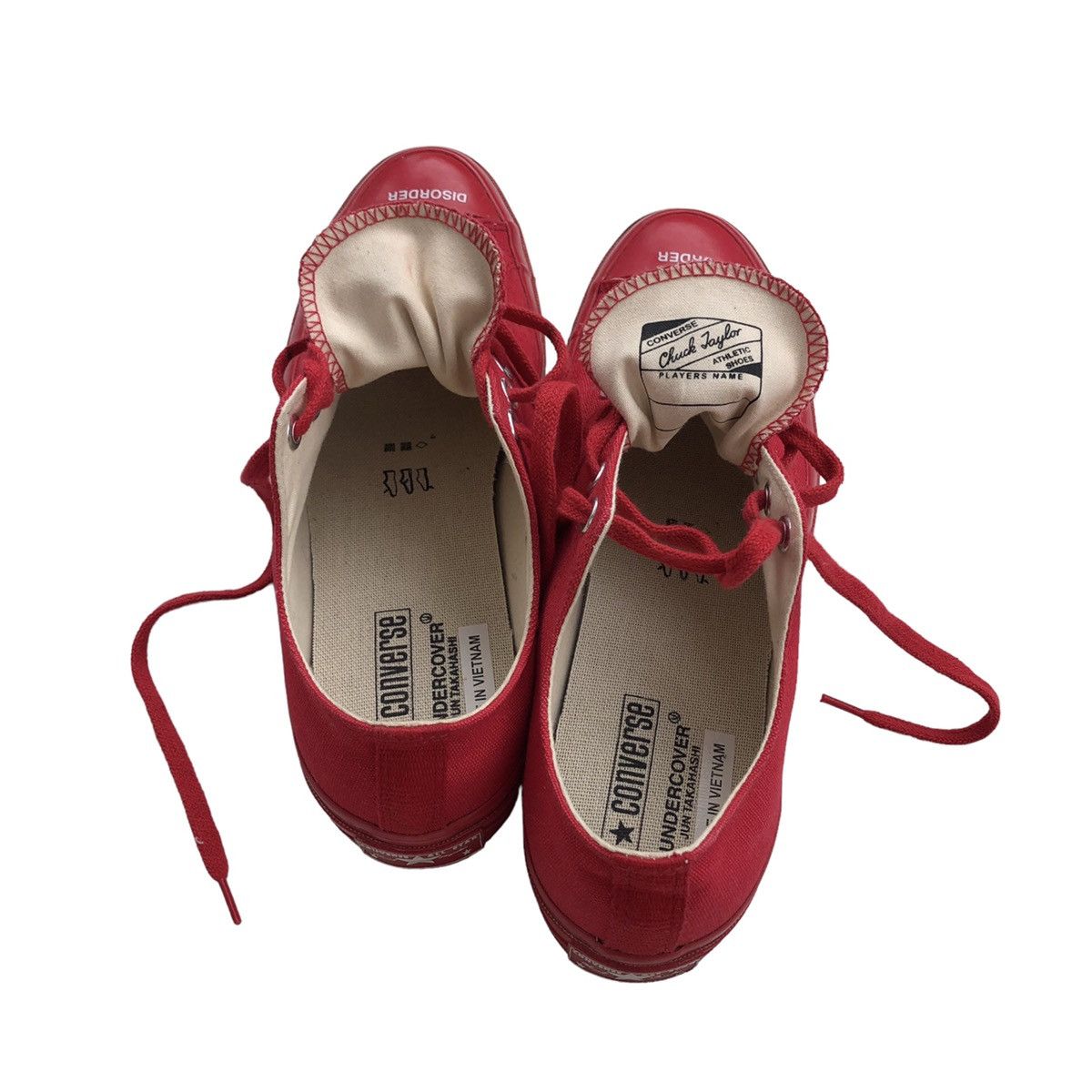 Converse × Undercover UNDERCOVER X Converse Chuck Taylor Low Disorder Collection Size US 8.5 / EU 41-42 - 7 Thumbnail
