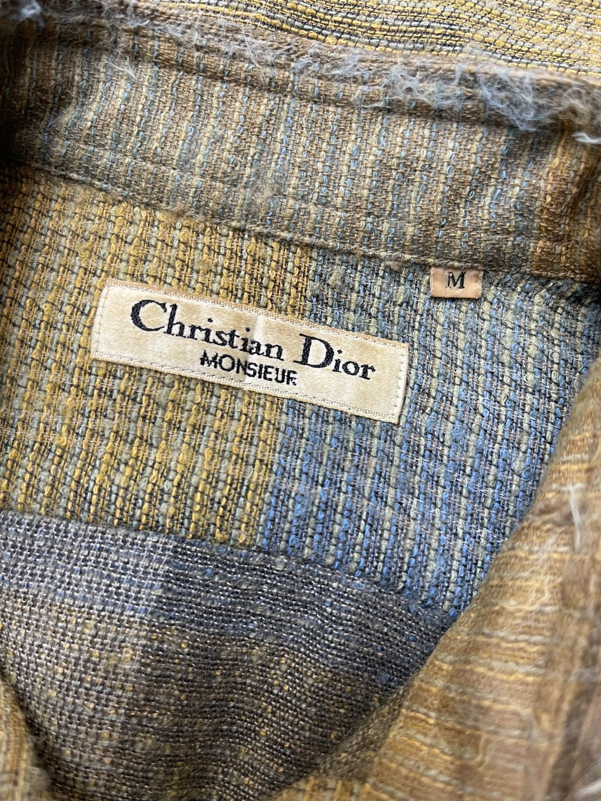 Christian Dior Monsieur × Vintage Vintage Christian Dior Button Up Shirt Size US M / EU 48-50 / 2 - 7 Thumbnail