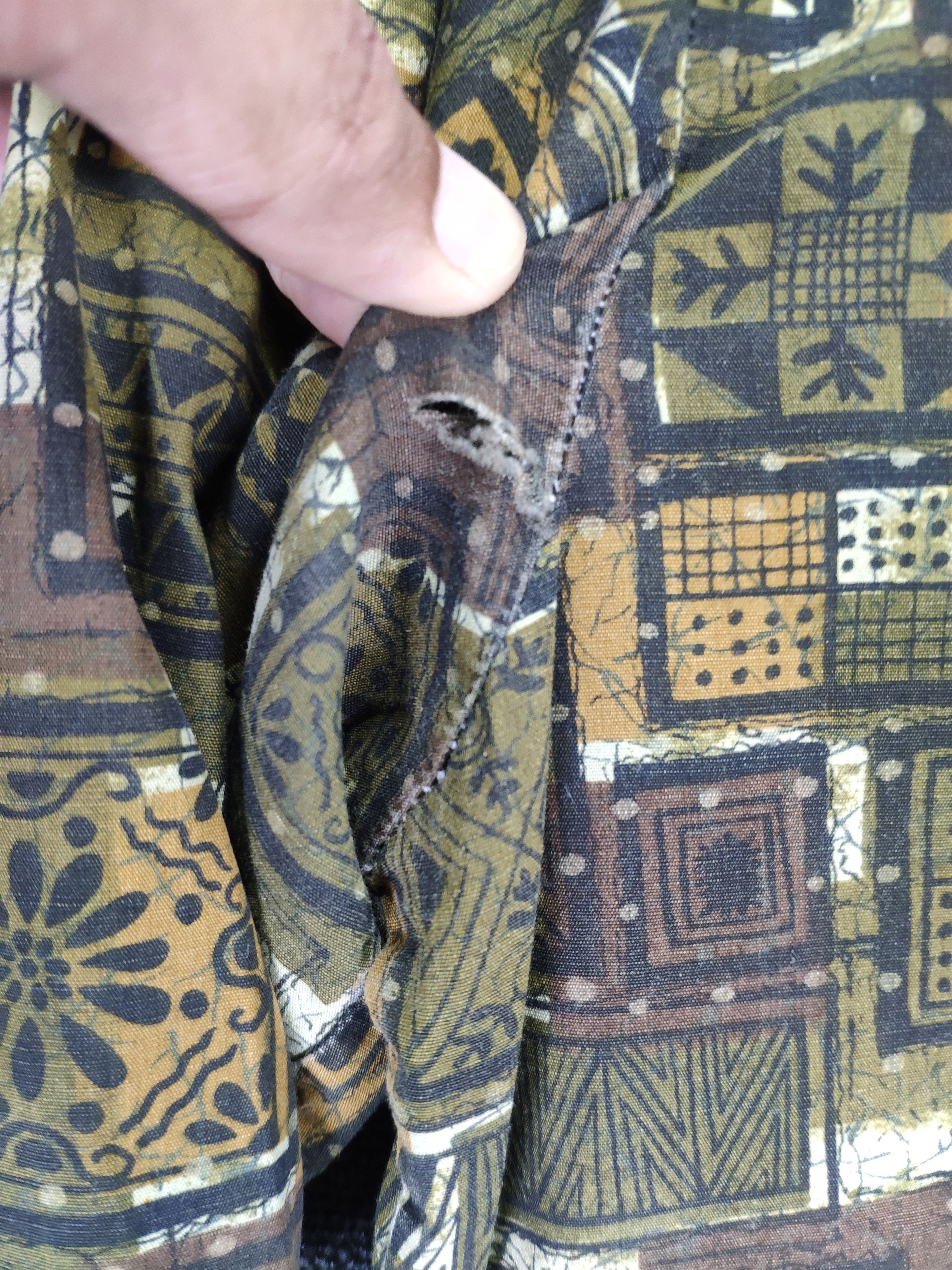Designer × Japanese Brand Vintage 90s Shirt Button Up Abstract Art Size US M / EU 48-50 / 2 - 6 Thumbnail