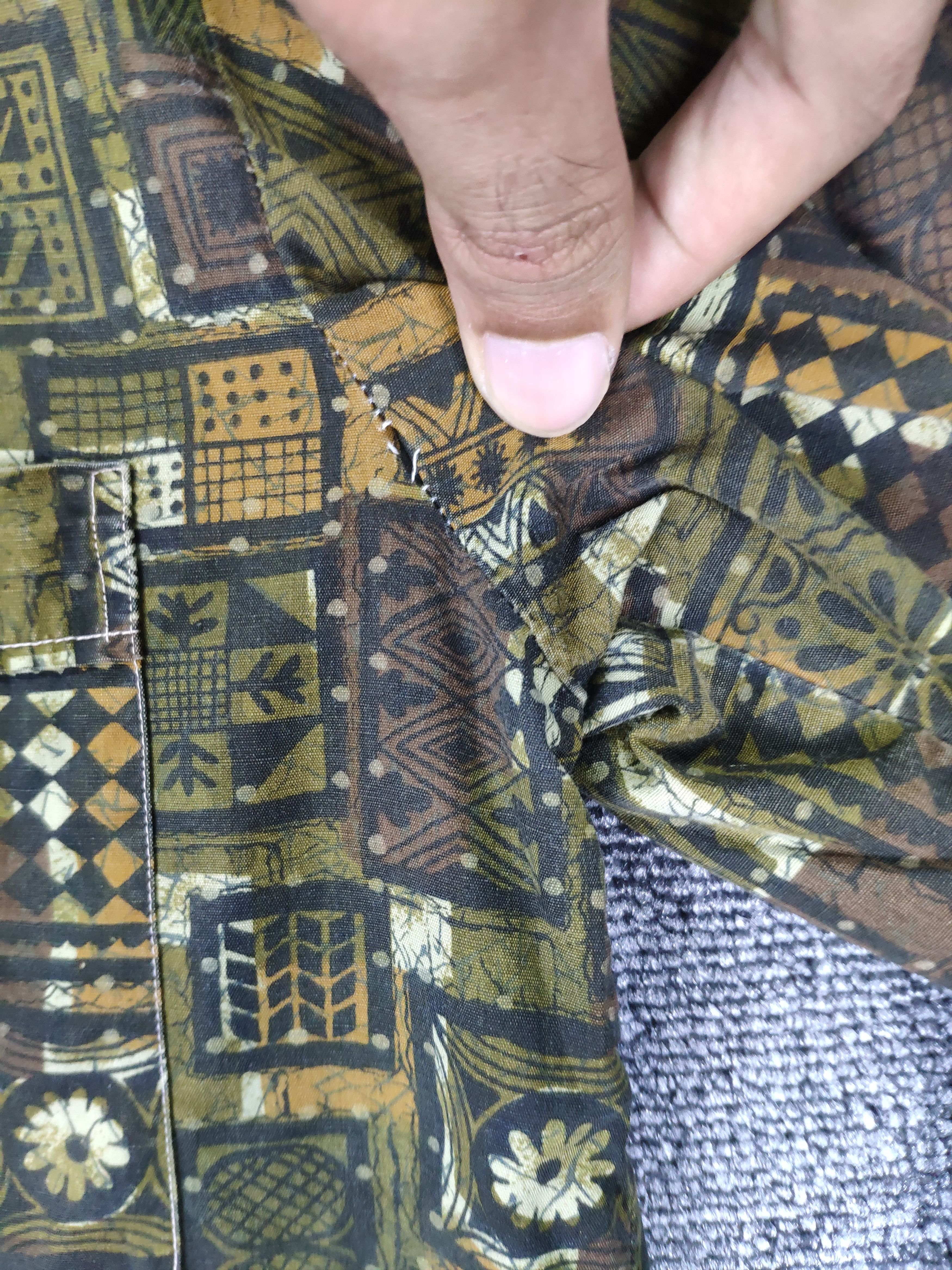 Designer × Japanese Brand Vintage 90s Shirt Button Up Abstract Art Size US M / EU 48-50 / 2 - 7 Thumbnail