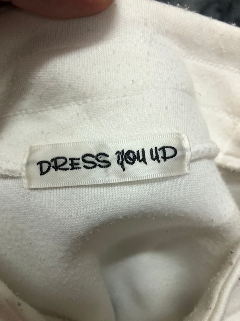 Japanese Brand Vintage Dress You Ud Spell Out Big Logo Long Sleeve Shirt Size US L / EU 52-54 / 3 - 9 Thumbnail