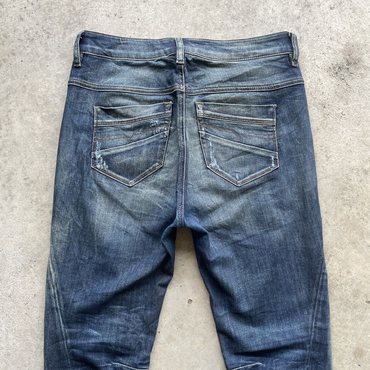 Diesel Vintage Diesel Distressed Denim Jeans Pants W29x25 Size US 29 - 10 Thumbnail