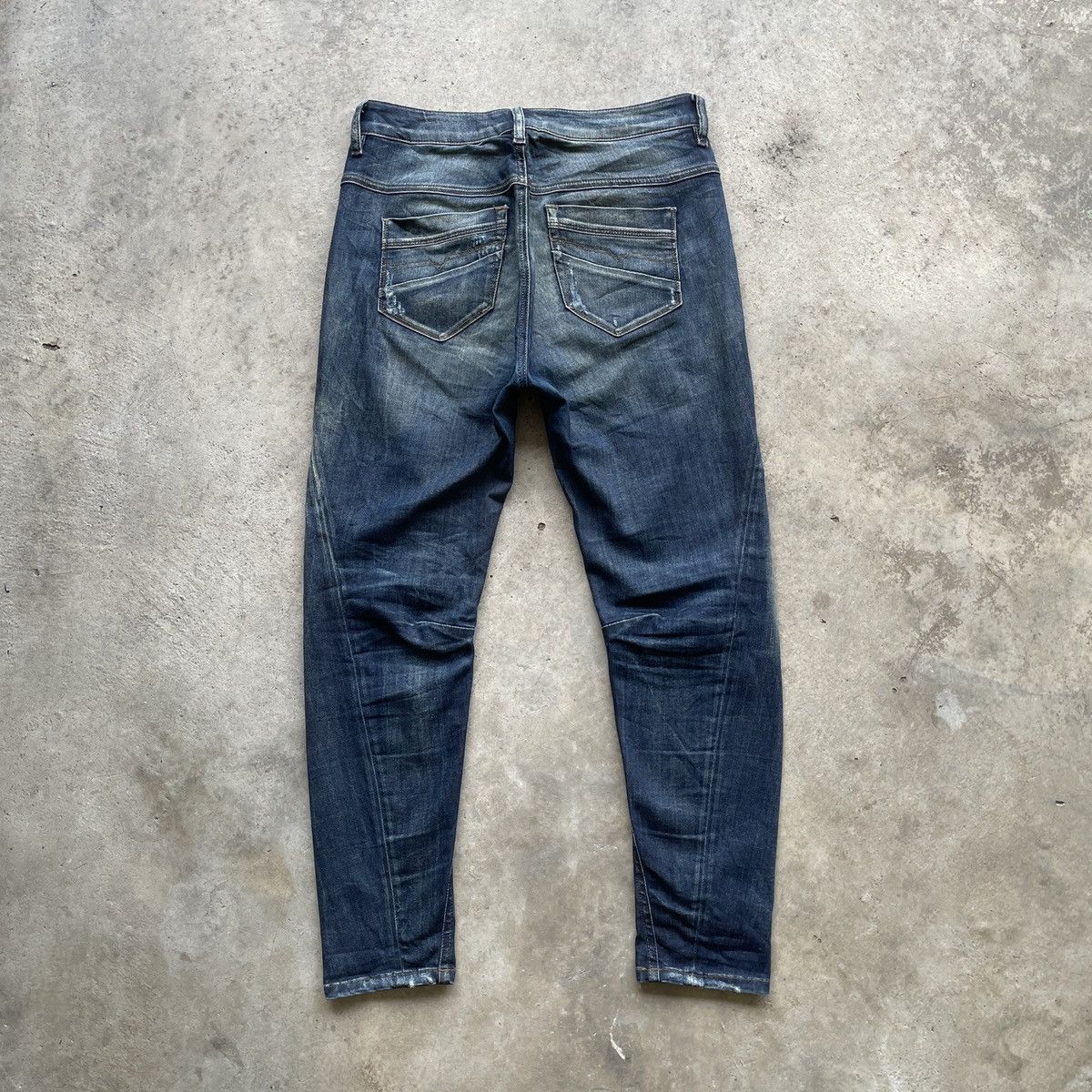 Diesel Vintage Diesel Distressed Denim Jeans Pants W29x25 Size US 29 - 11 Thumbnail