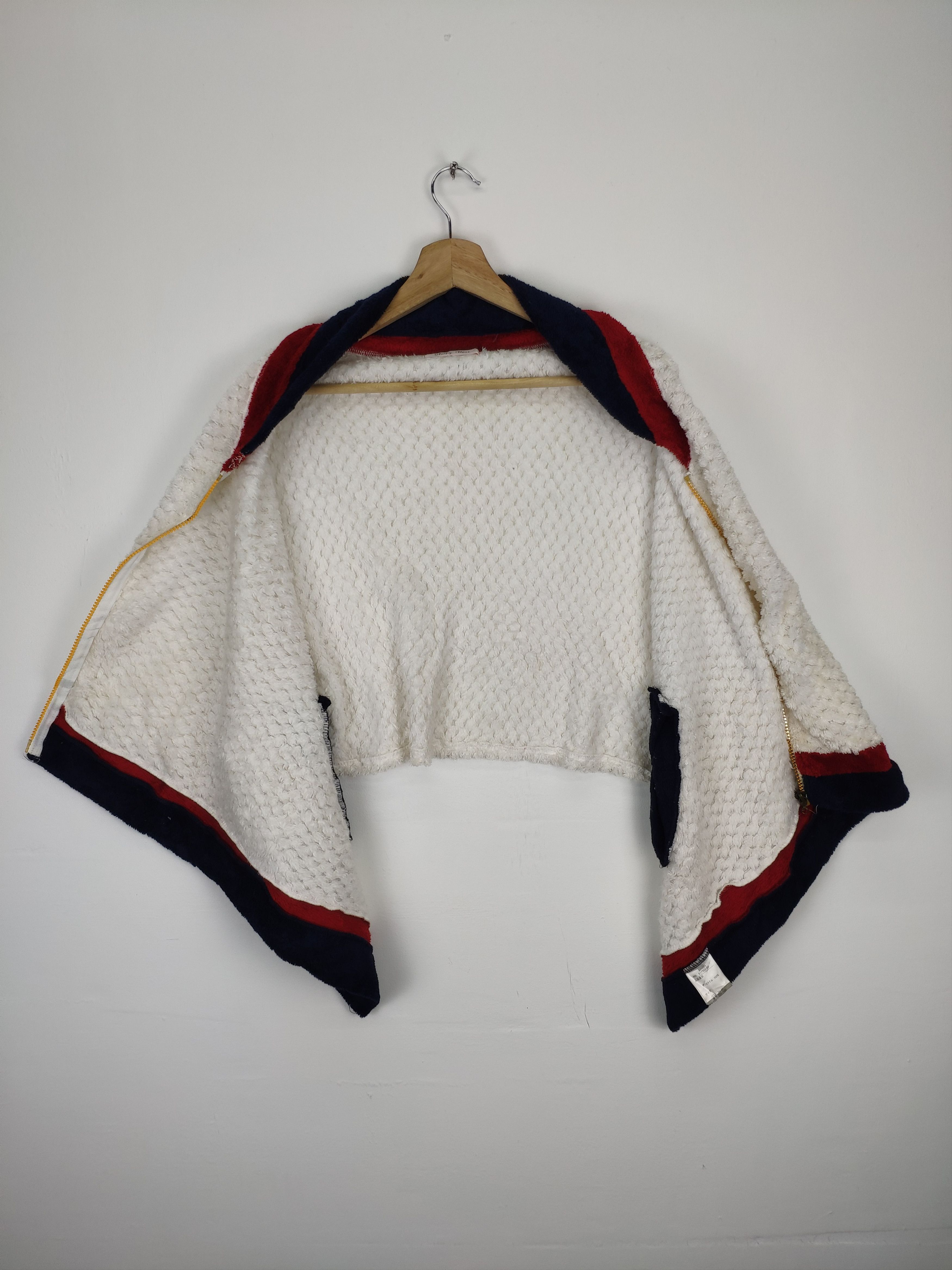 Japanese Brand × Vintage Vintage Japanese Poncho Fleece Scarves Size ONE SIZE - 9 Thumbnail