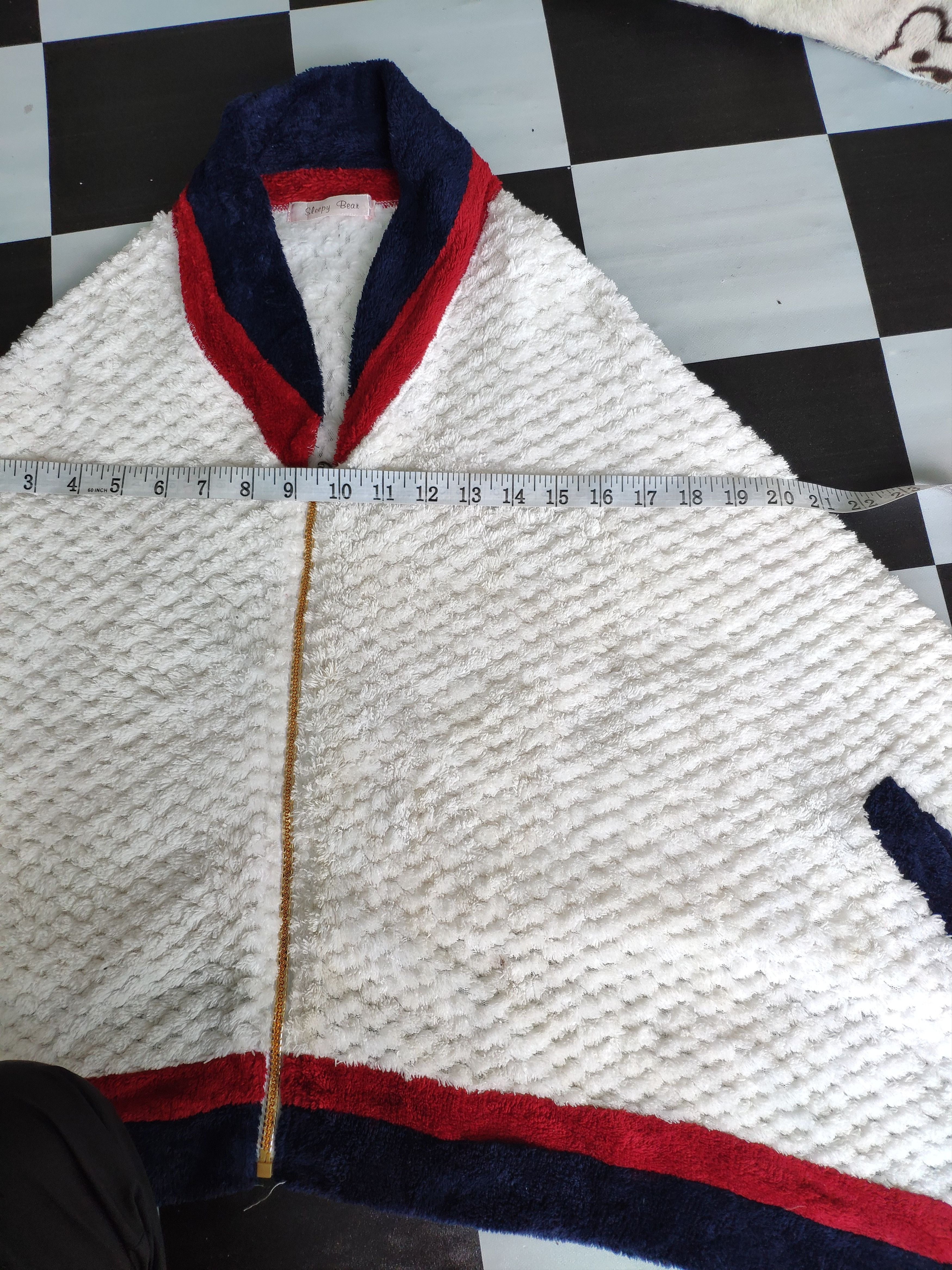 Japanese Brand × Vintage Vintage Japanese Poncho Fleece Scarves Size ONE SIZE - 13 Thumbnail