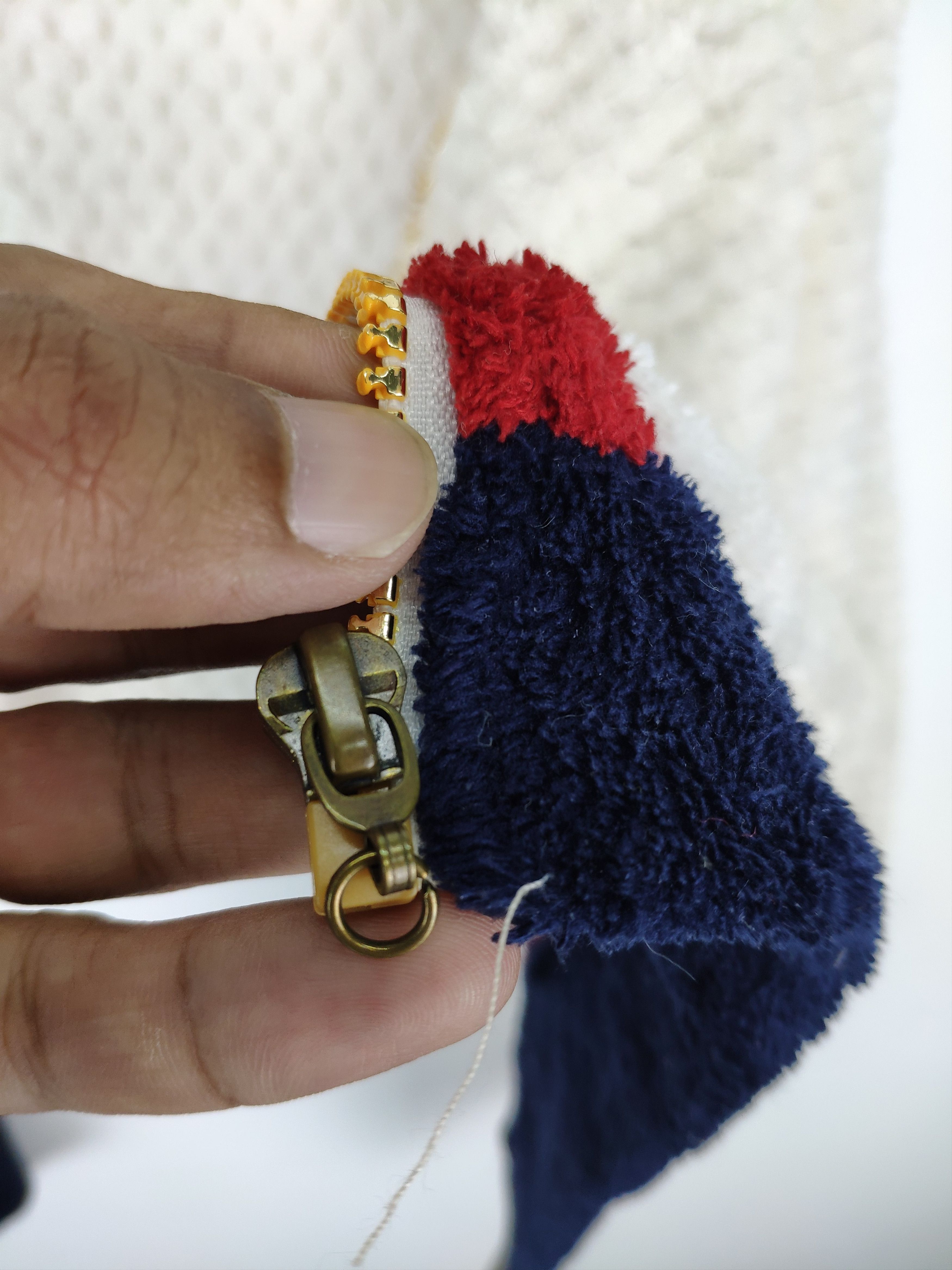 Japanese Brand × Vintage Vintage Japanese Poncho Fleece Scarves Size ONE SIZE - 10 Thumbnail