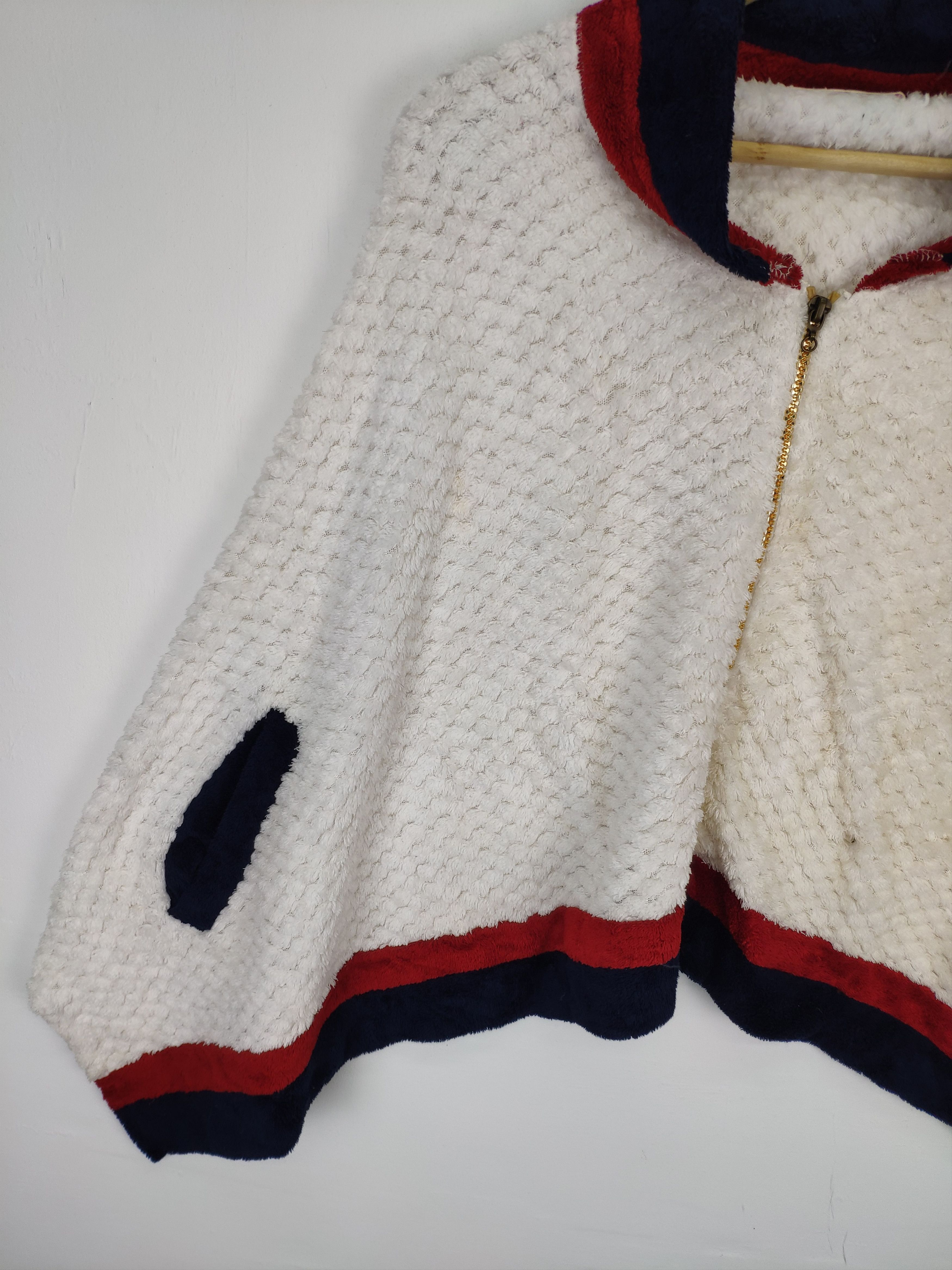 Japanese Brand × Vintage Vintage Japanese Poncho Fleece Scarves Size ONE SIZE - 5 Thumbnail