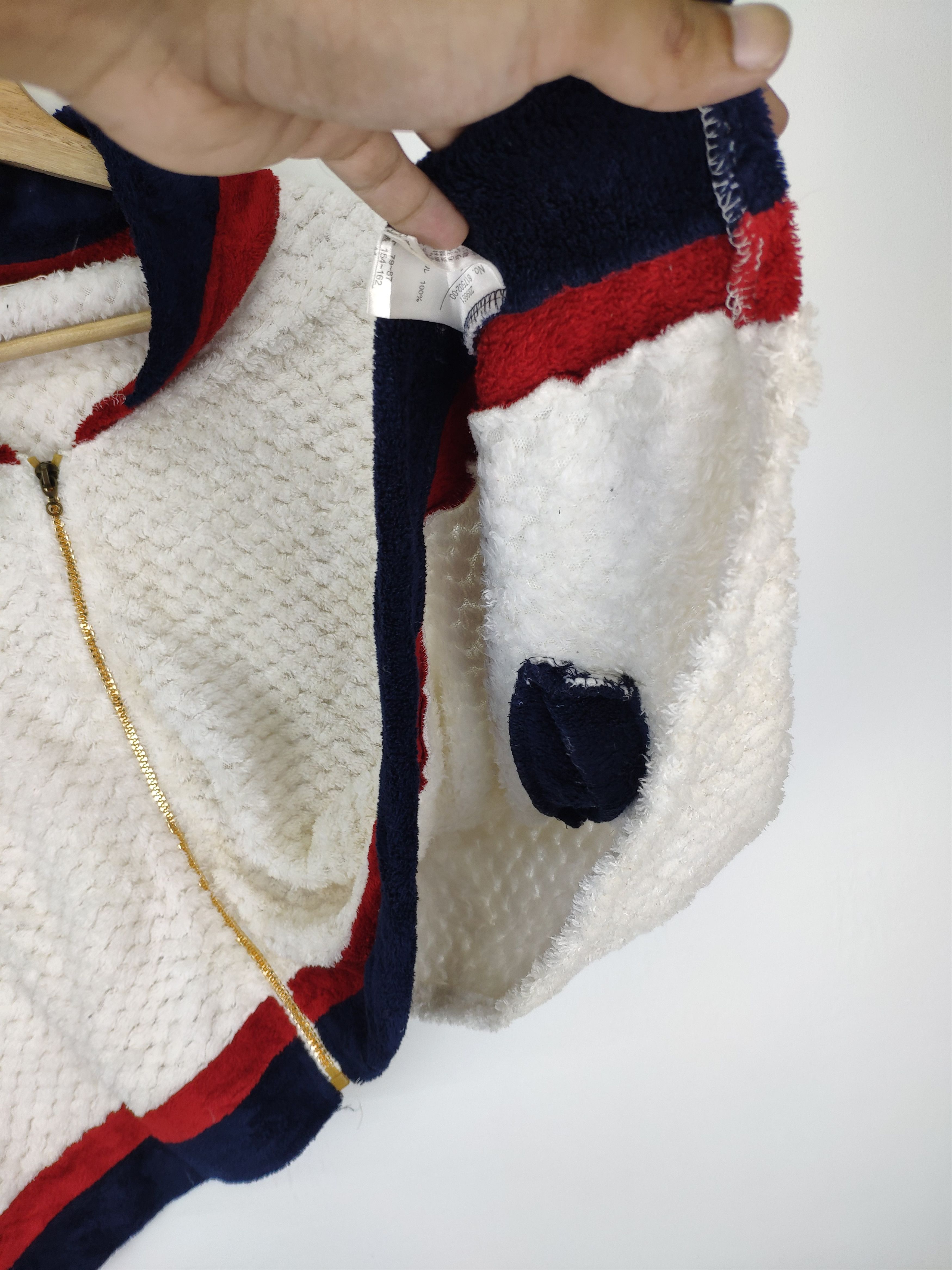 Japanese Brand × Vintage Vintage Japanese Poncho Fleece Scarves Size ONE SIZE - 8 Thumbnail