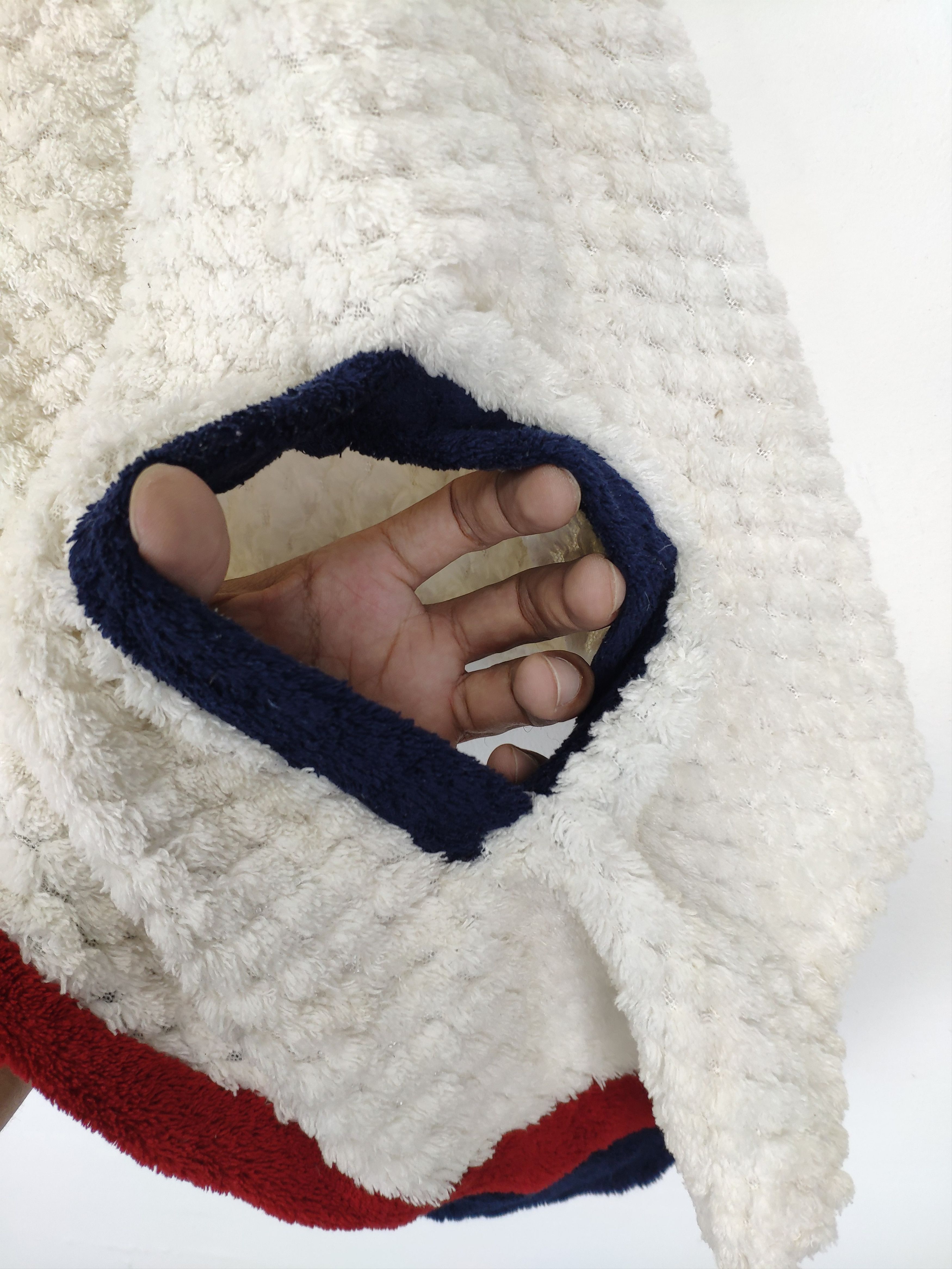 Japanese Brand × Vintage Vintage Japanese Poncho Fleece Scarves Size ONE SIZE - 6 Thumbnail