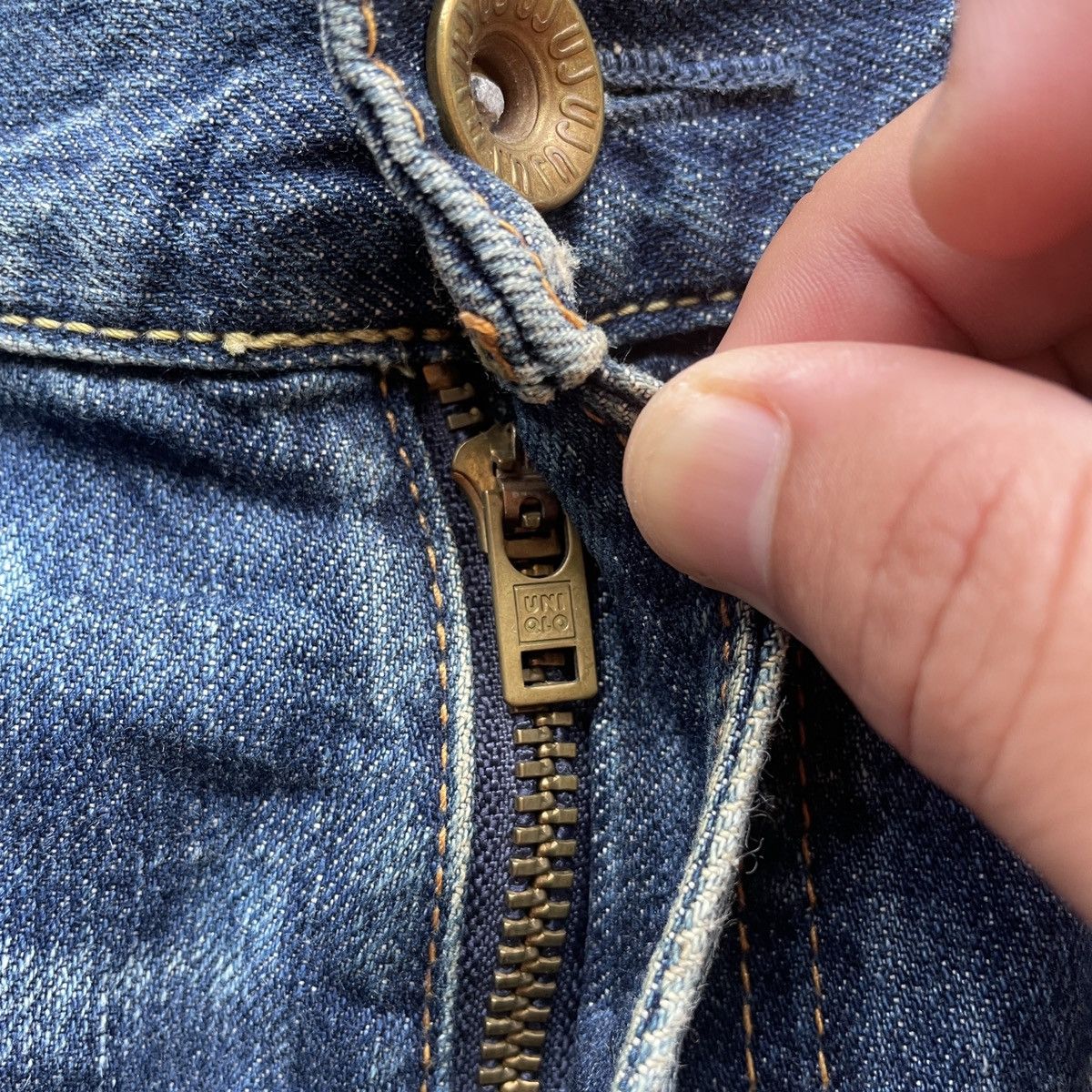Japanese Brand × Vintage Vintage Japanese Faded Bleach Denim Jeans Pants W33x29 Size US 33 - 7 Thumbnail