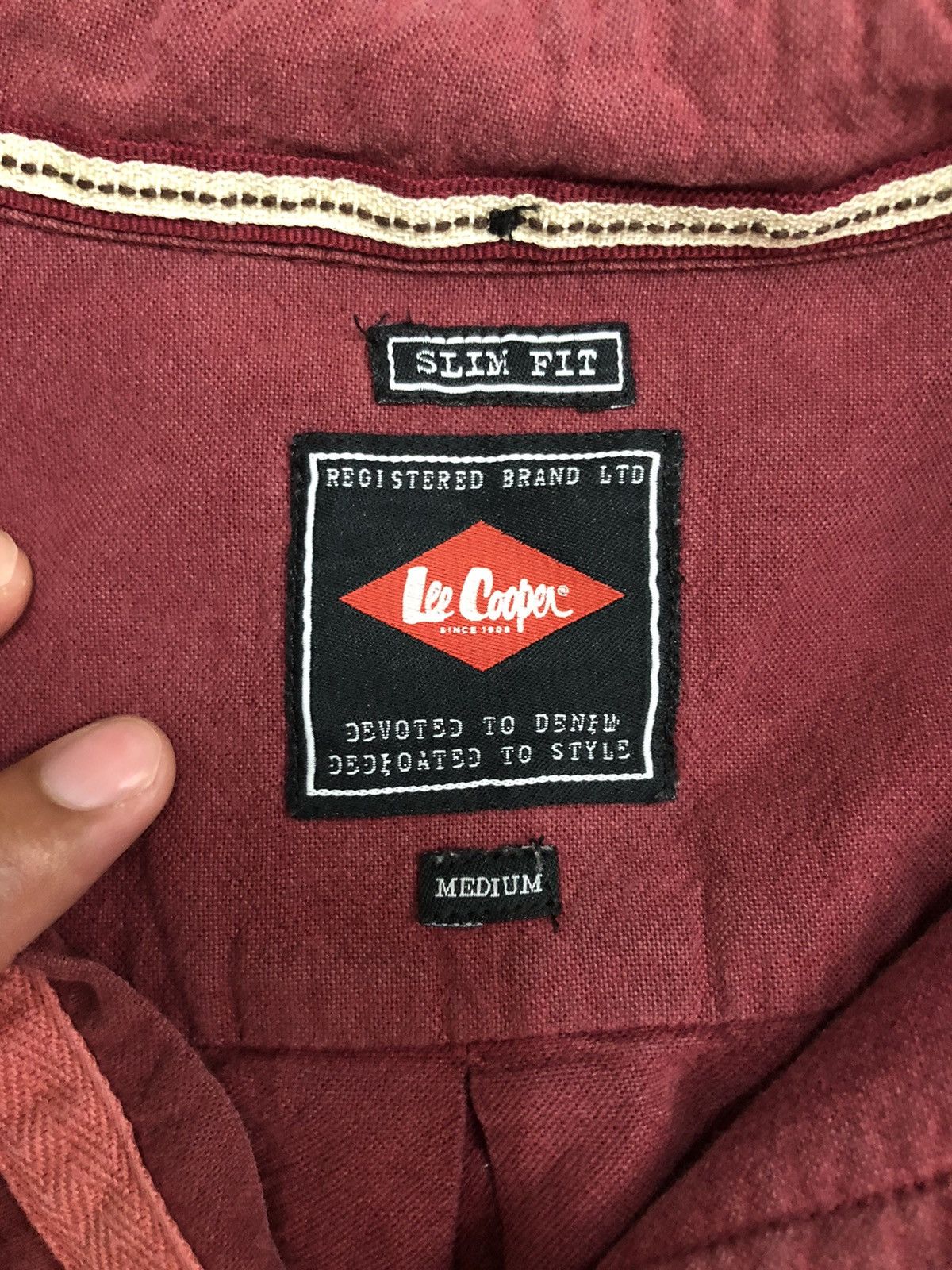 Japanese Brand Vintage Lee Cooper Button Ups Jacket Size US S / EU 44-46 / 1 - 10 Thumbnail