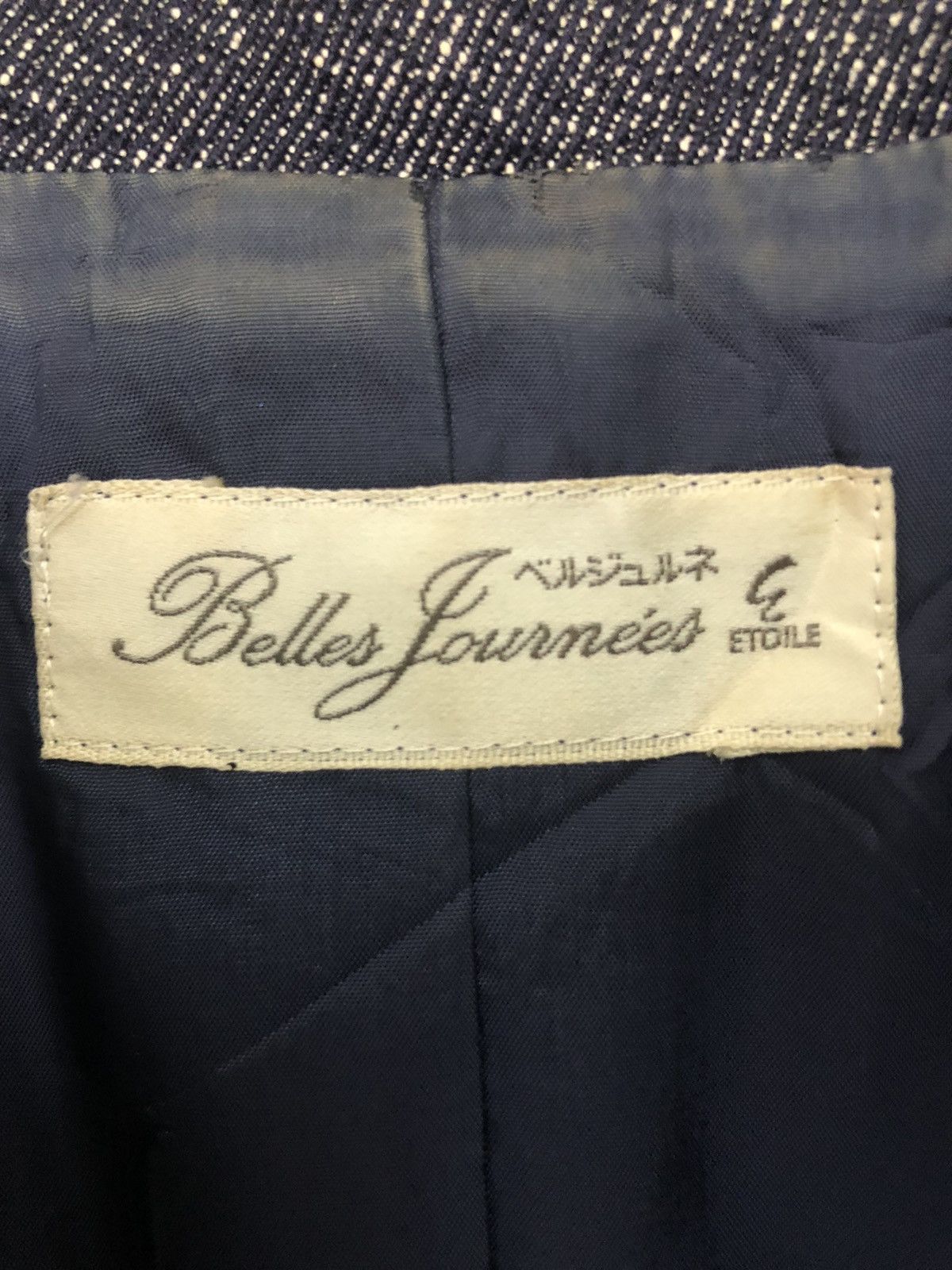 Japanese Brand × Vintage Vintage Belles Journees Blazer Coat Jacket Size US M / EU 48-50 / 2 - 9 Thumbnail