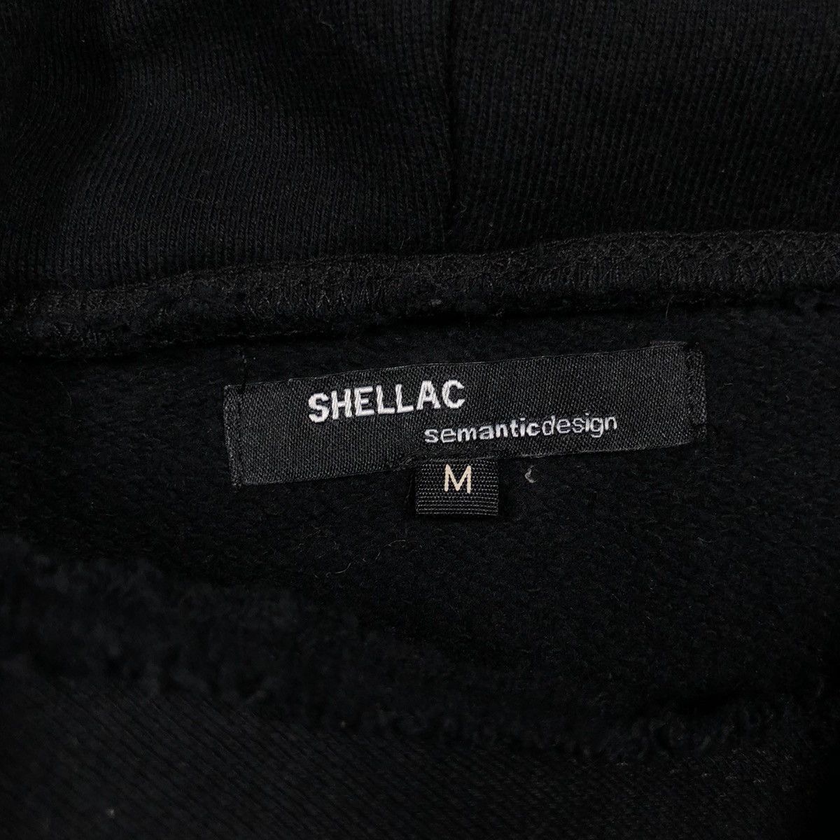 Seditionaries × Shellac × semanticdesign Shellac x Semantic Design Reconstructed Distressed Hoodie Size US M / EU 48-50 / 2 - 12 Thumbnail