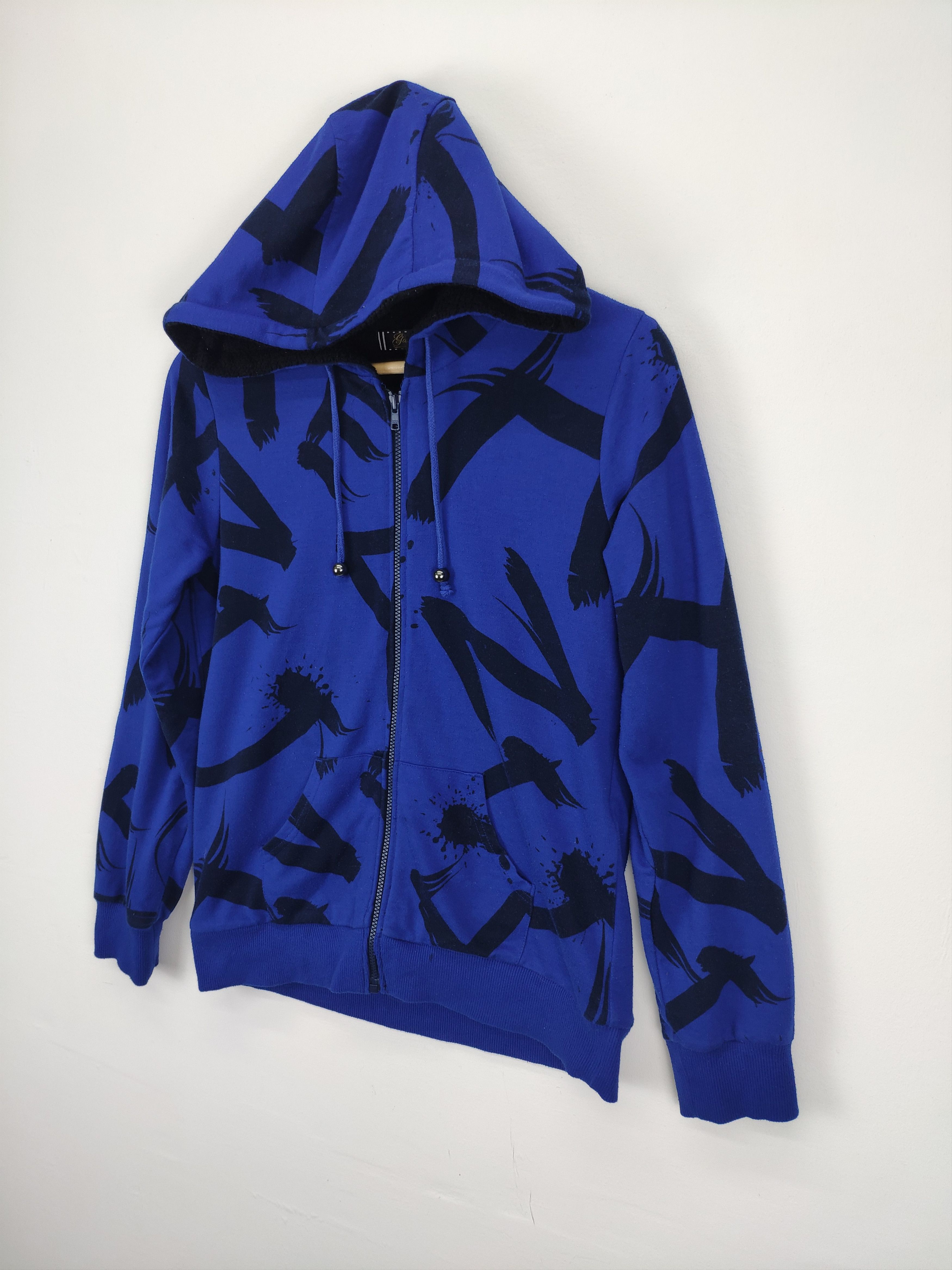 Japanese Brand × Vintage Steal 💥 Vintage Japanese Hoodie Jacket Fullprint Size US S / EU 44-46 / 1 - 2 Thumbnail