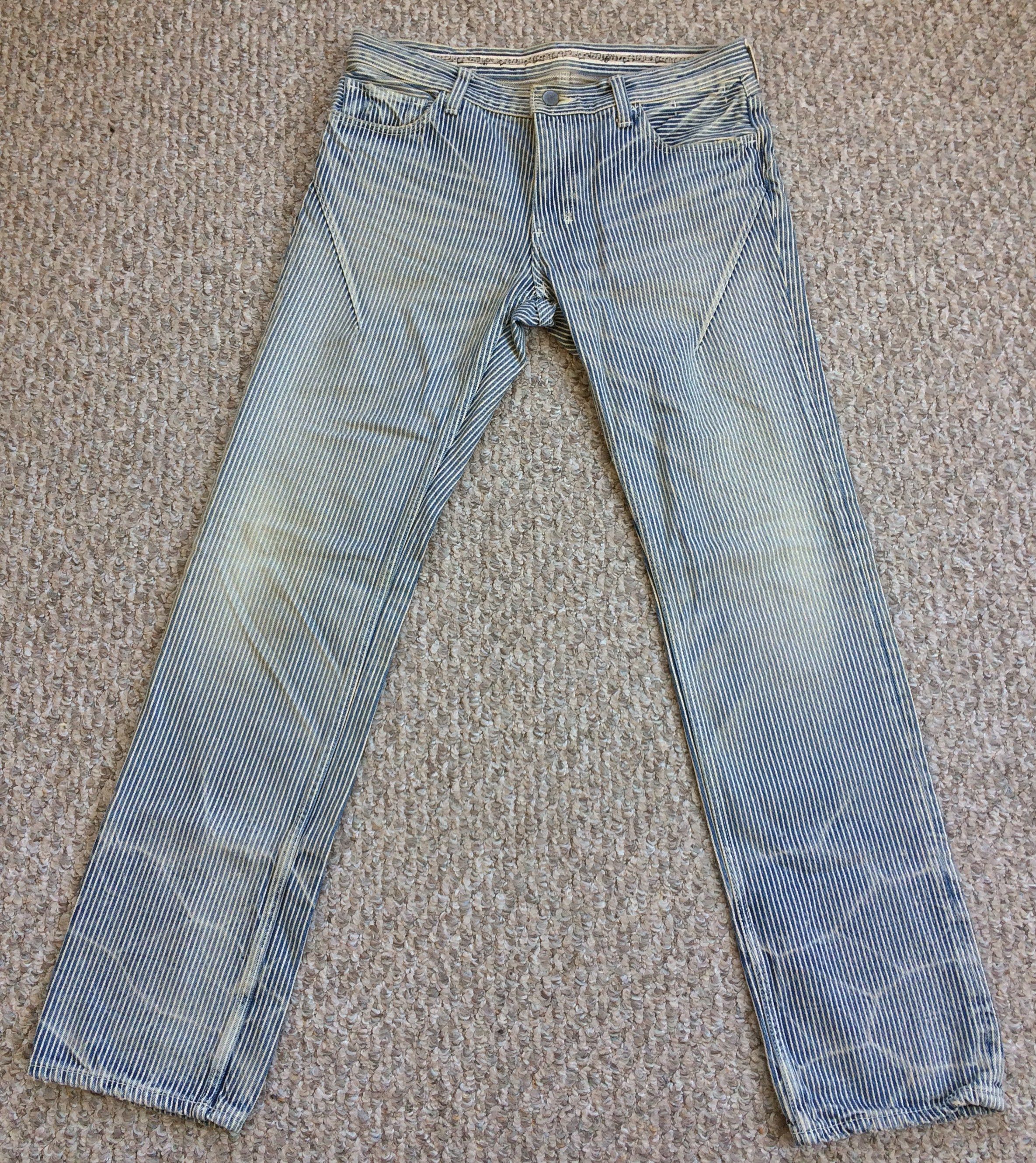 image of Number N Ine Ss08 Hickory Denim, Men's (Size 32)