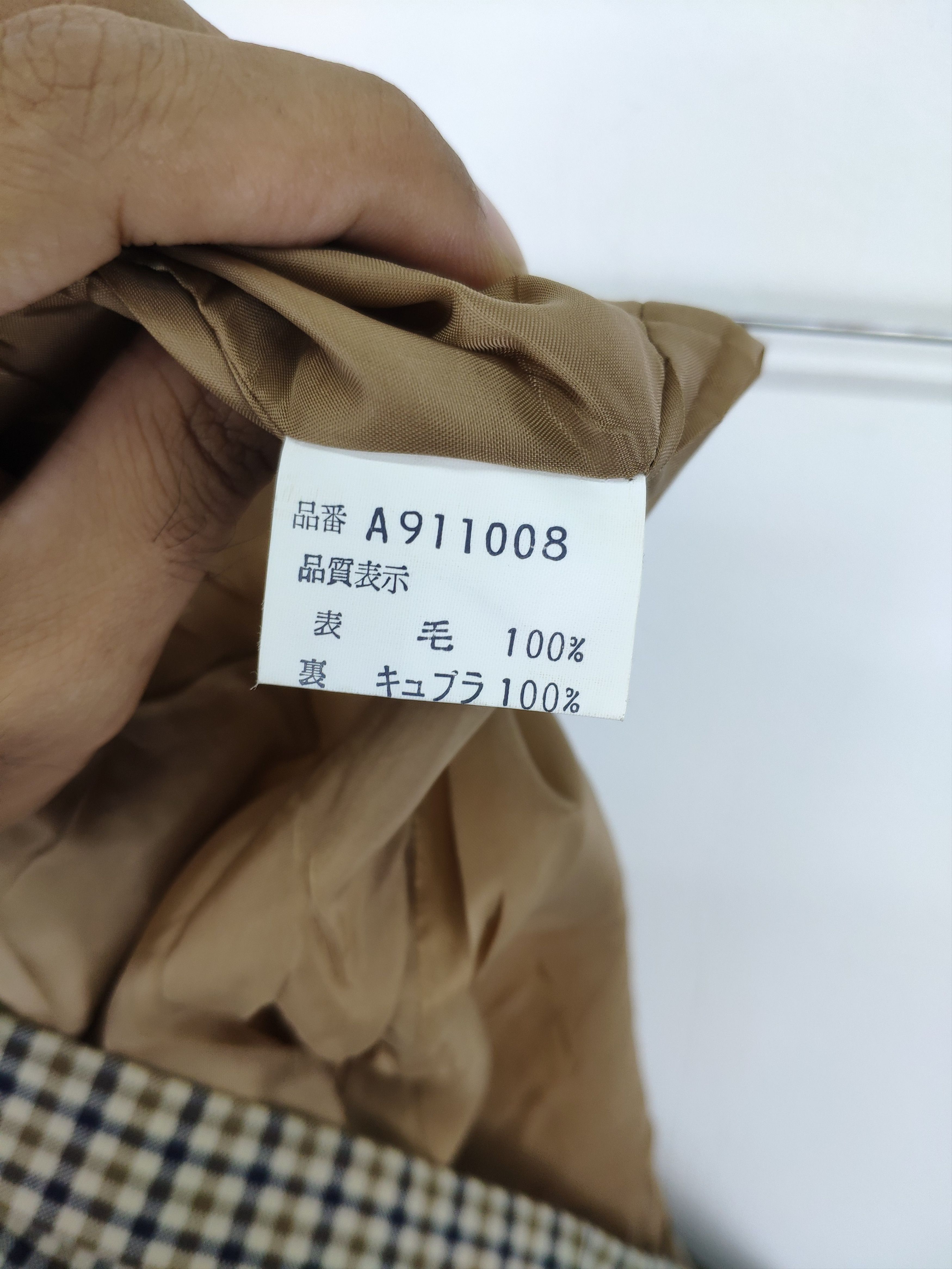 Aquascutum × Japanese Brand Vintage Aquascutum Wool Midi Skirt Checkered Size 24" / US 00 / IT 34 - 12 Thumbnail