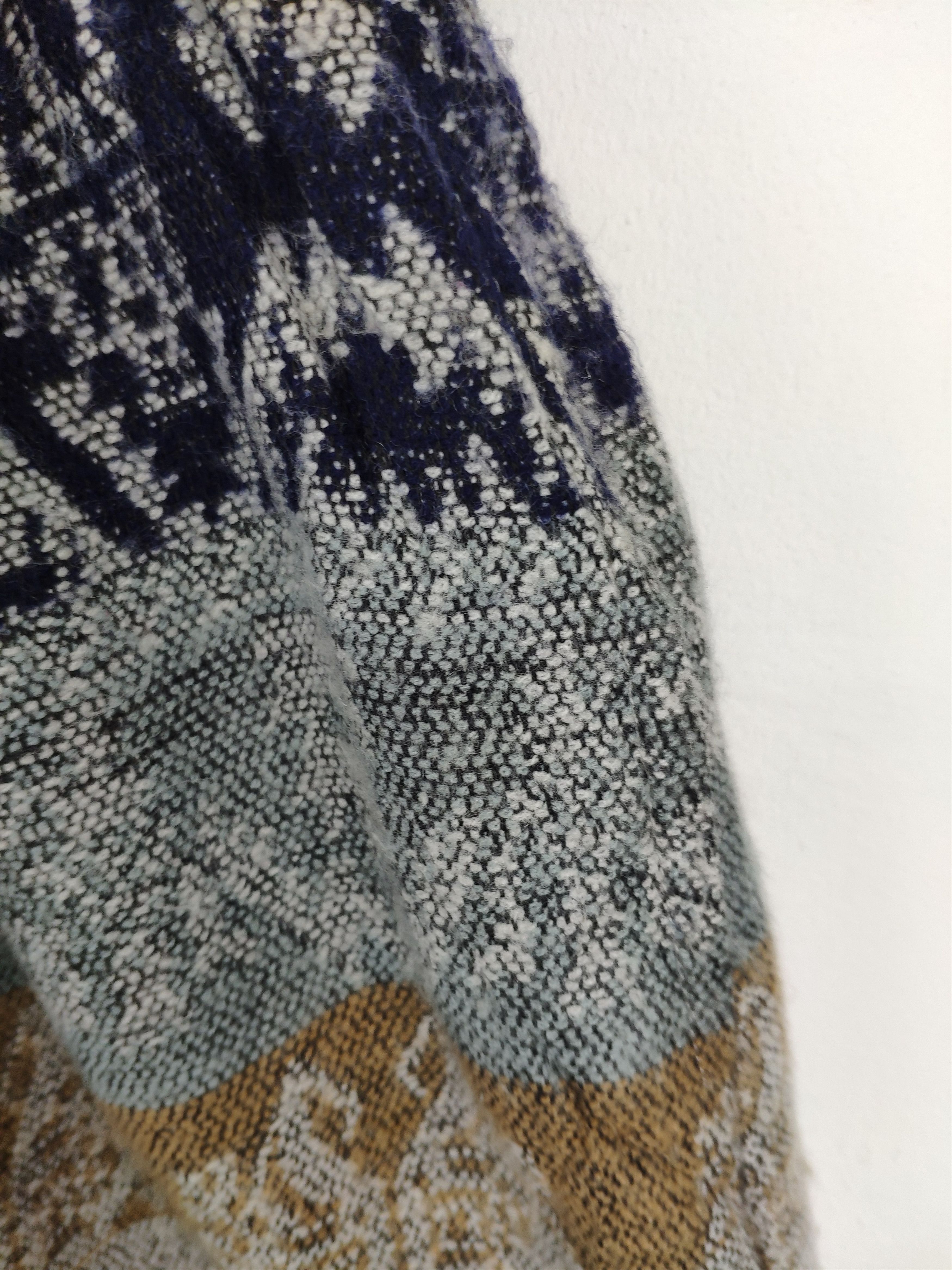 Japanese Brand × Vintage Vintage Japanese Wool Midi Skirt Native Art Size 27" / US 4 / IT 40 - 6 Thumbnail