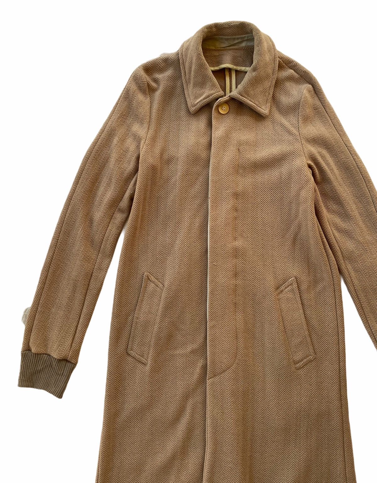 Sacai Sacai Japan Wool Blend Beige Trench Coat Size S / US 4 / IT 40 - 3 Thumbnail