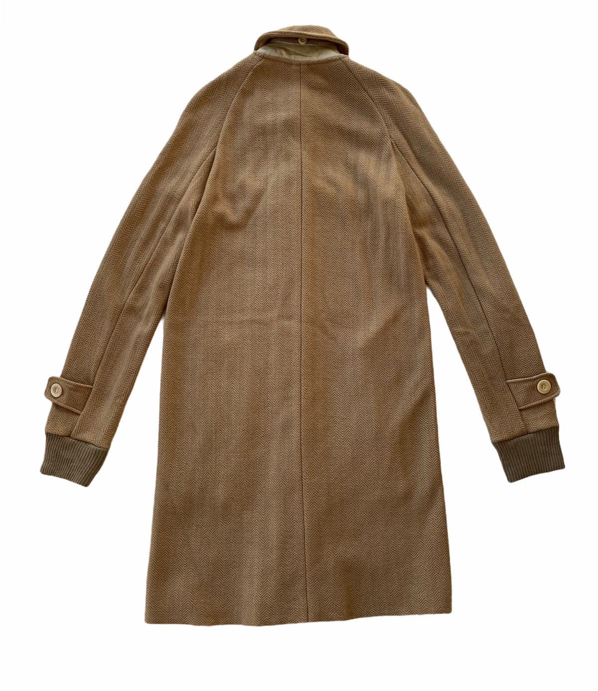 Sacai Sacai Japan Wool Blend Beige Trench Coat Size S / US 4 / IT 40 - 4 Thumbnail