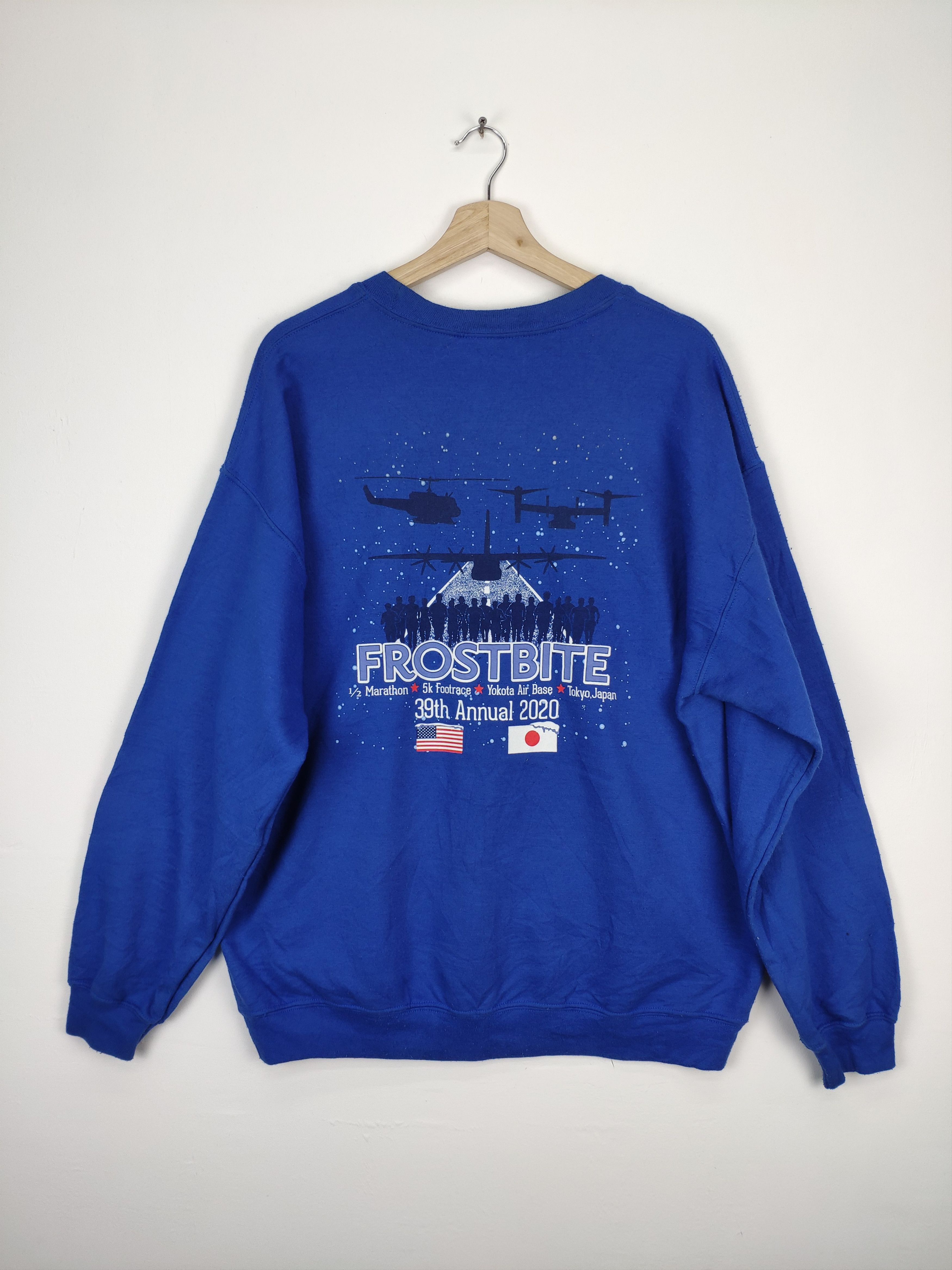Japanese Brand Marathon Tokyo Sweatshirt Crewneck Size US L / EU 52-54 / 3 - 1 Thumbnail