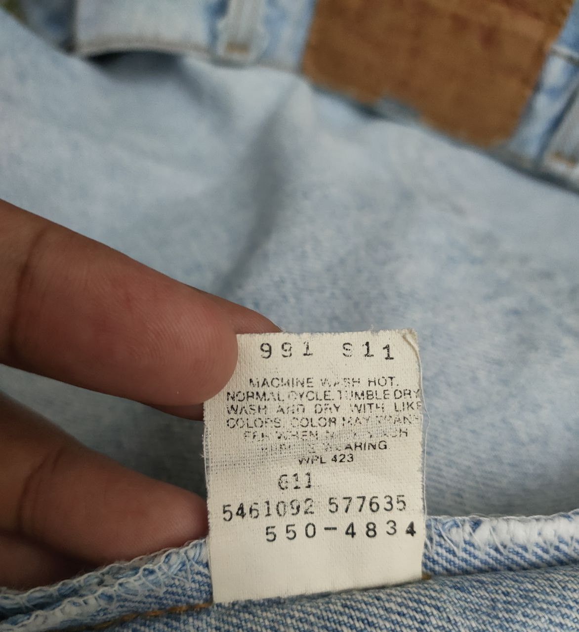 Levi's 80s Vintage Levi's 550 light wash denim Size US 28 / EU 44 - 5 Thumbnail