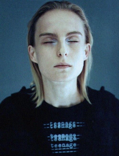 image of Raf Simons S/s 1997 Teenage Tank Top in Black, Men's (Size Medium)