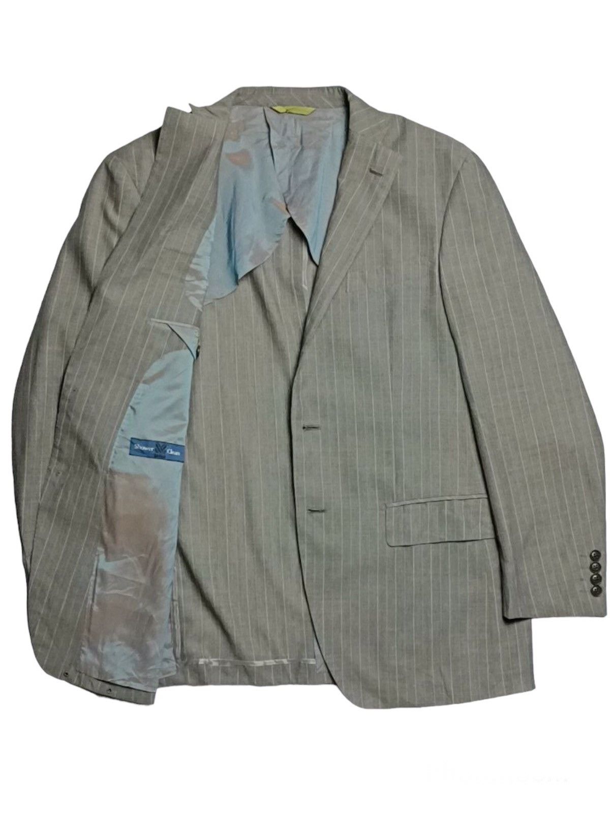 Kansai Yamamoto KansaiMan Stripes Wool Blazer Size US L / EU 52-54 / 3 - 4 Thumbnail