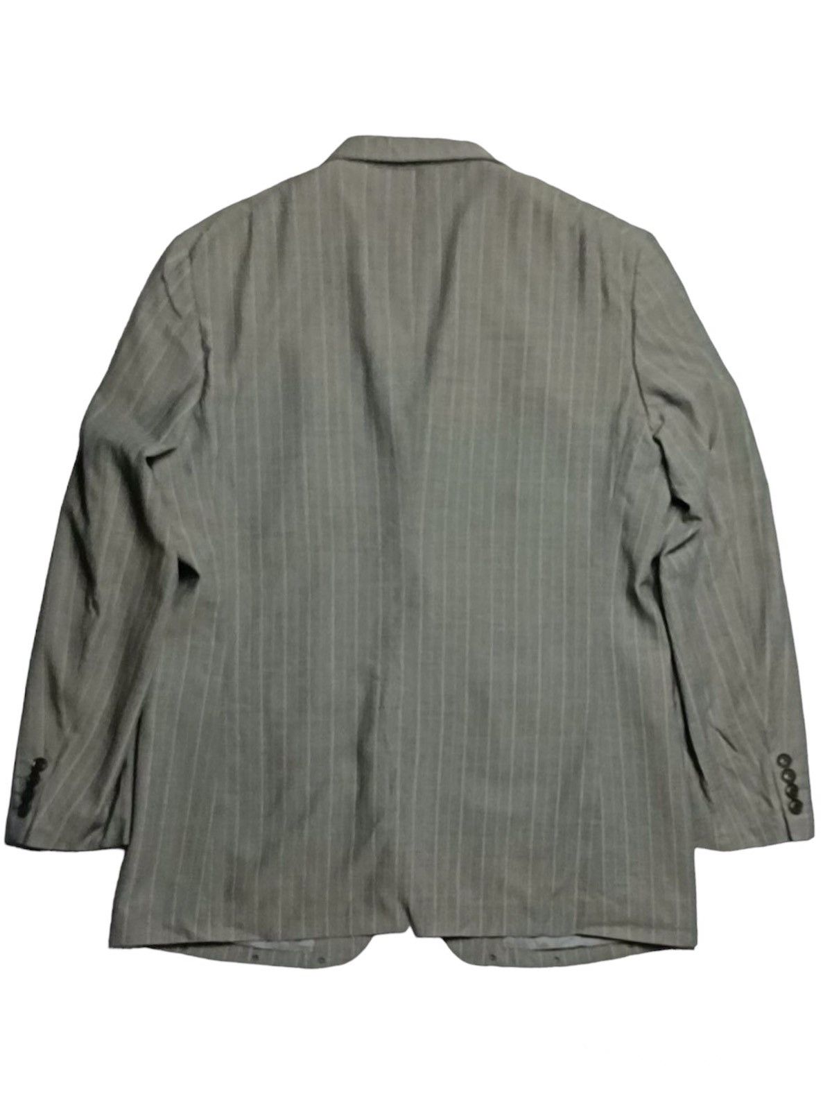 Kansai Yamamoto KansaiMan Stripes Wool Blazer Size US L / EU 52-54 / 3 - 2 Thumbnail