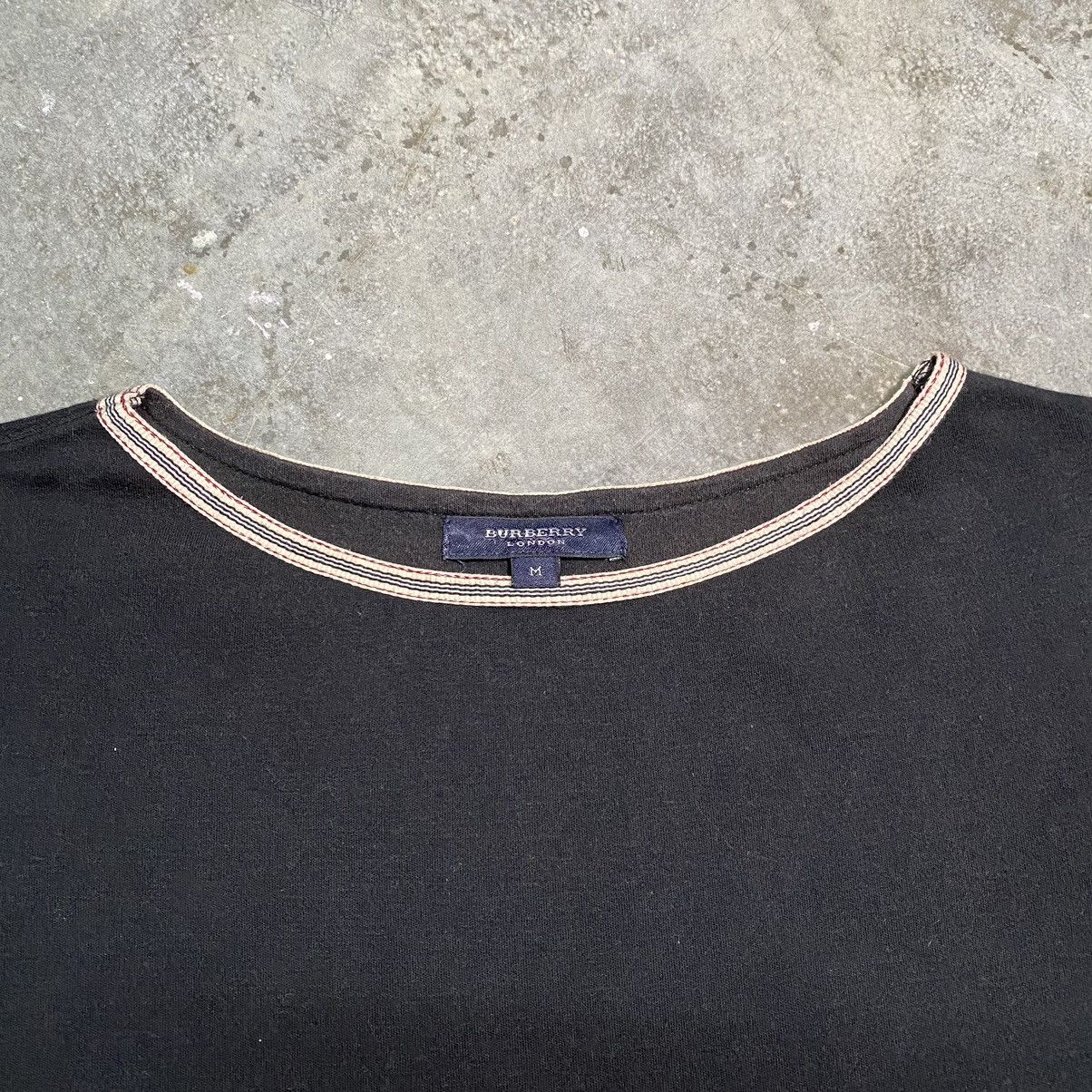 Burberry × Vintage Women Burberry London Short Sleeve Tshirt Size M / US 6-8 / IT 42-44 - 2 Thumbnail