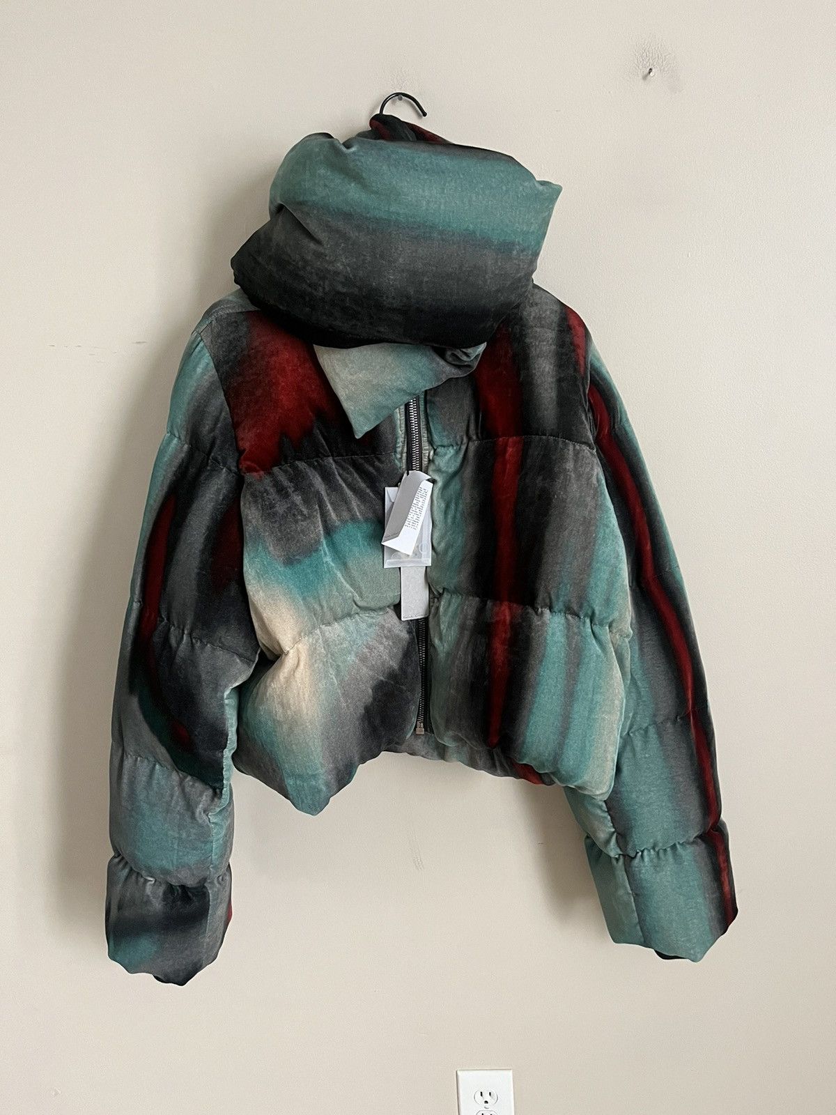 Rick Owens AW22 strobe funnel jacket Size US S / EU 44-46 / 1 - 1 Thumbnail